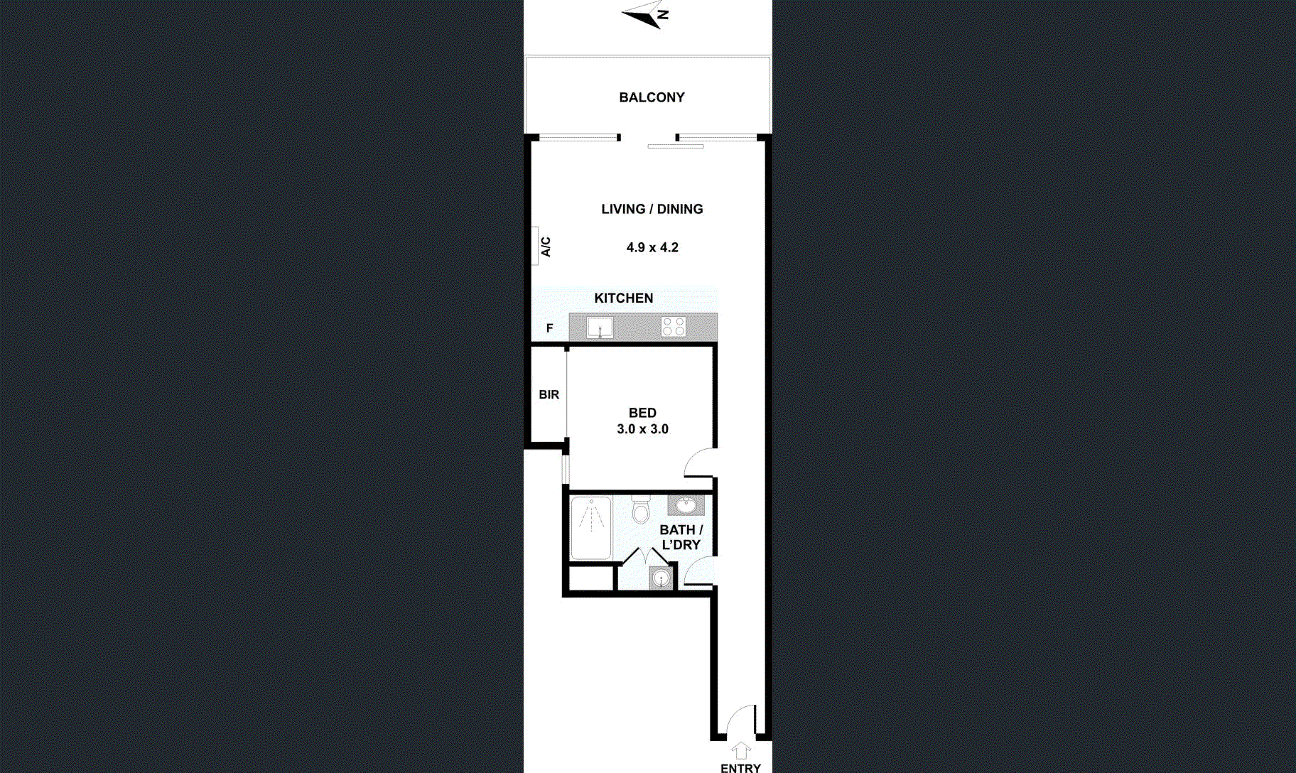 105/3 Morton Avenue, Carnegie VIC 3163 - Floorplan
