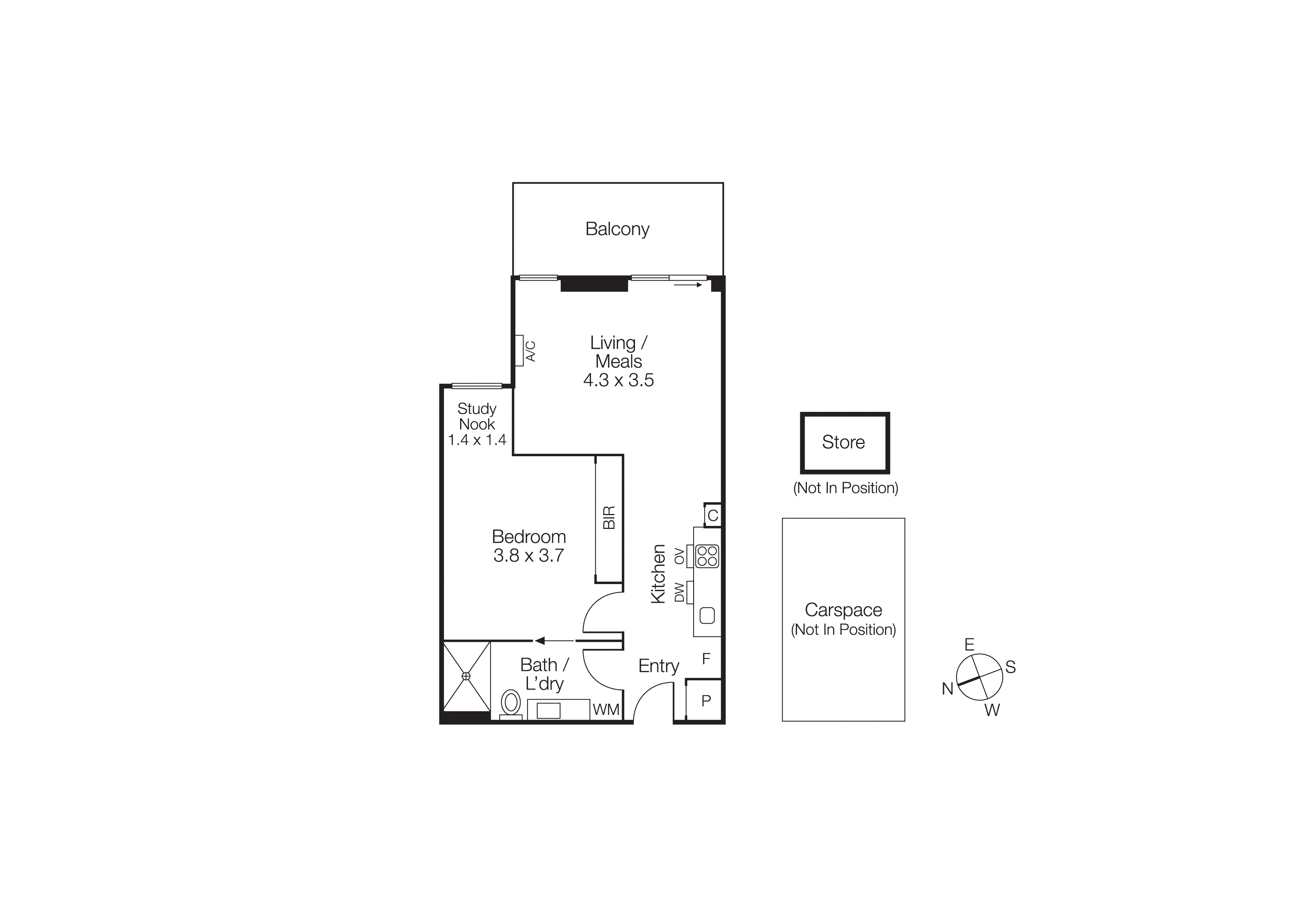 105/30 Munro Avenue, Cheltenham VIC 3192 - Floorplan
