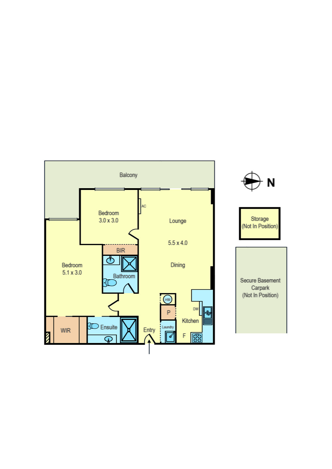 105/35 Childers Street, Mentone VIC 3194 - Floorplan