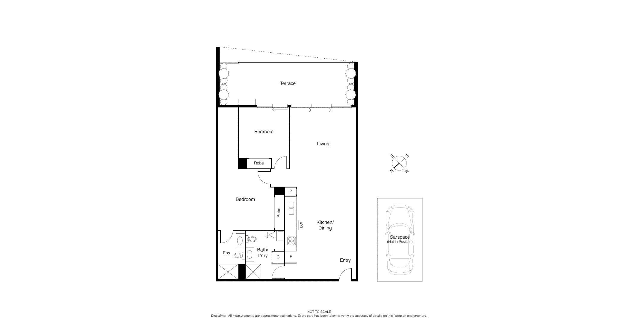 105/40 Beach Street, Port Melbourne VIC 3207 - Floorplan