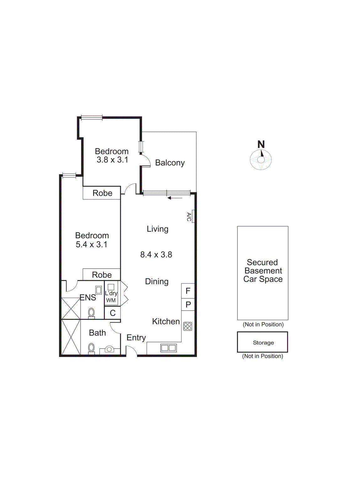 105/6 Dart Street, Highett VIC 3190 - Floorplan