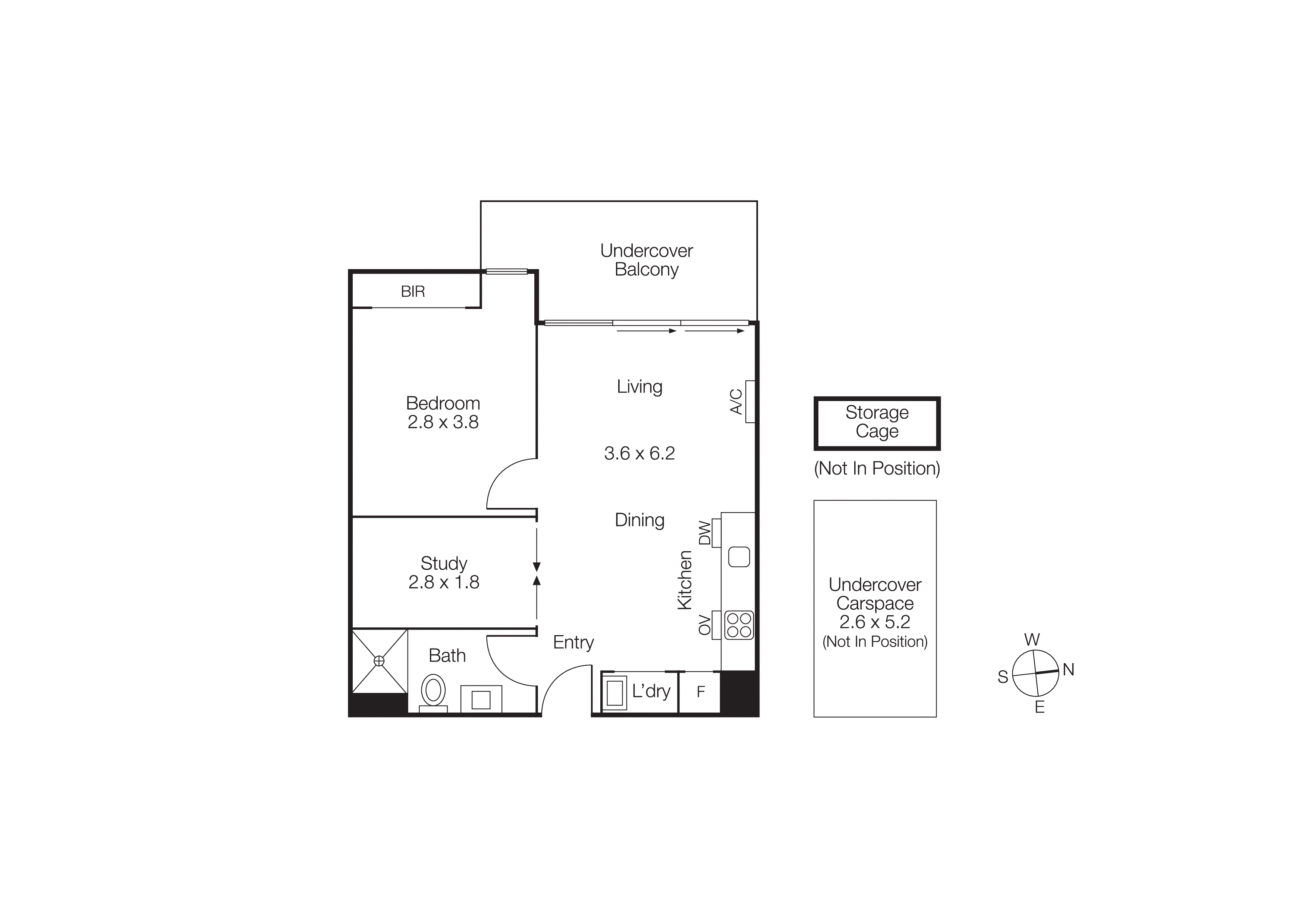 105/88 Carlisle Street, St Kilda VIC 3182 - Floorplan