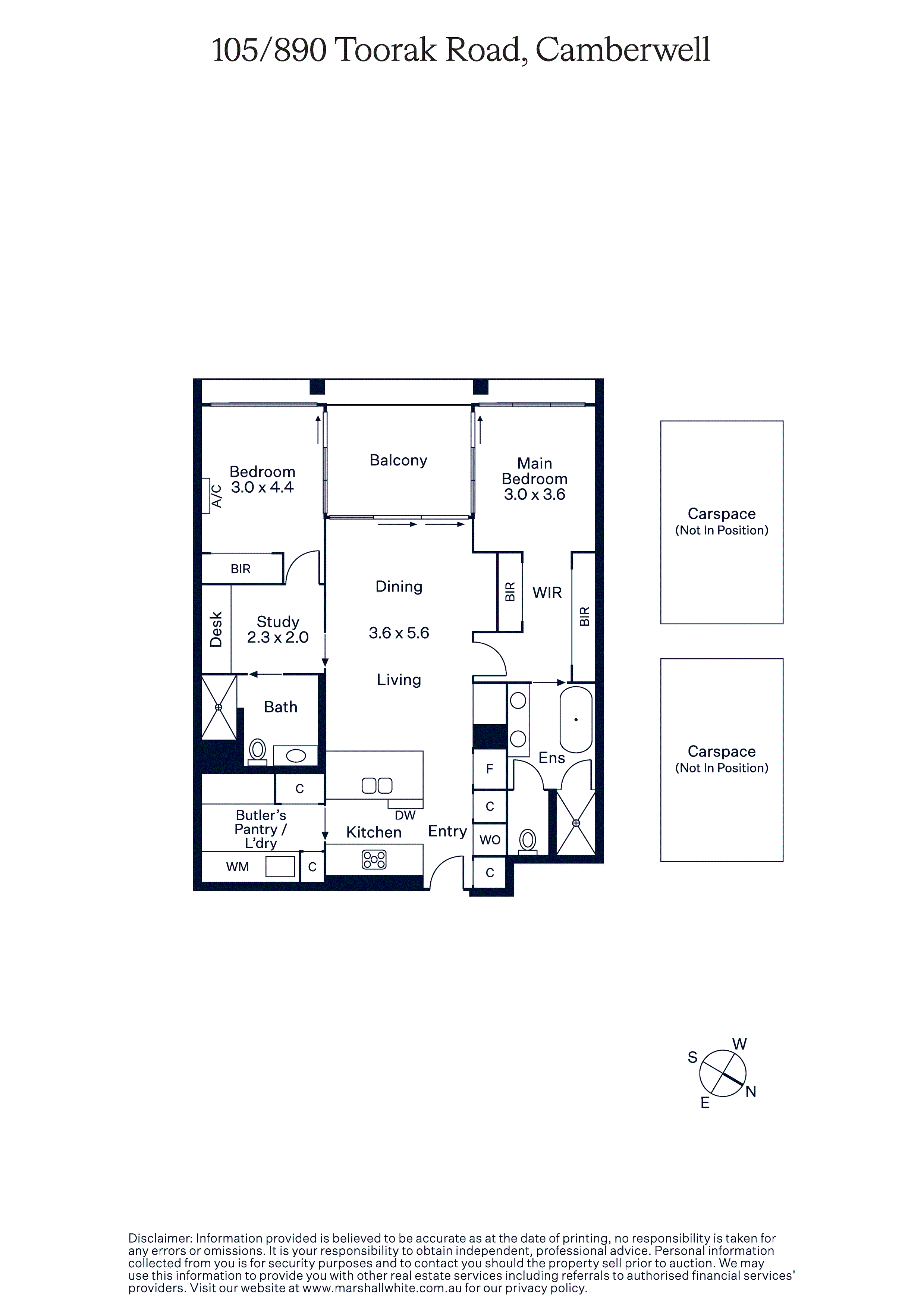 105/890 Toorak Road, Camberwell, 3124