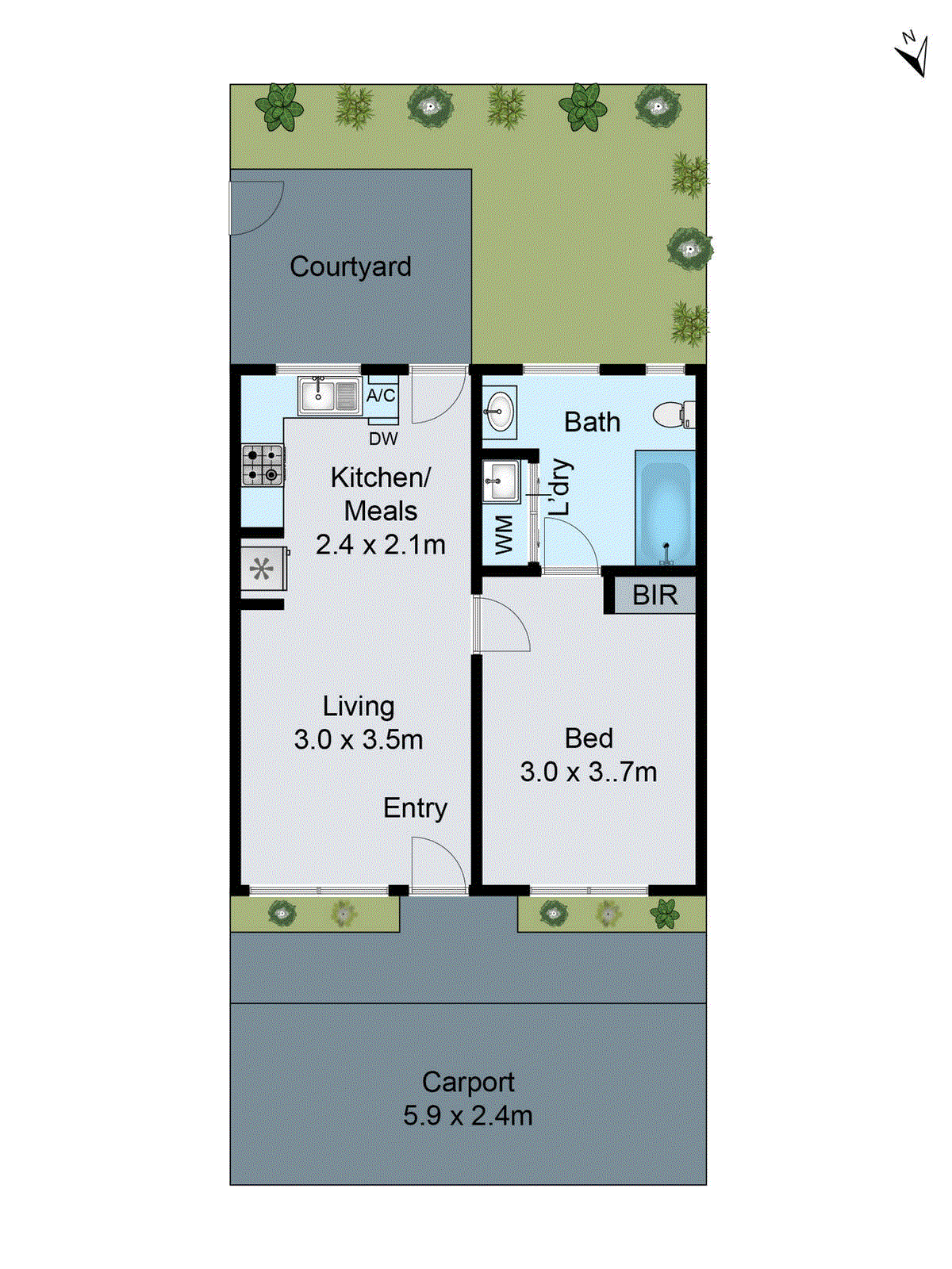 10/6-8 Stafford Street, Herne Hill VIC 3218 - Floorplan