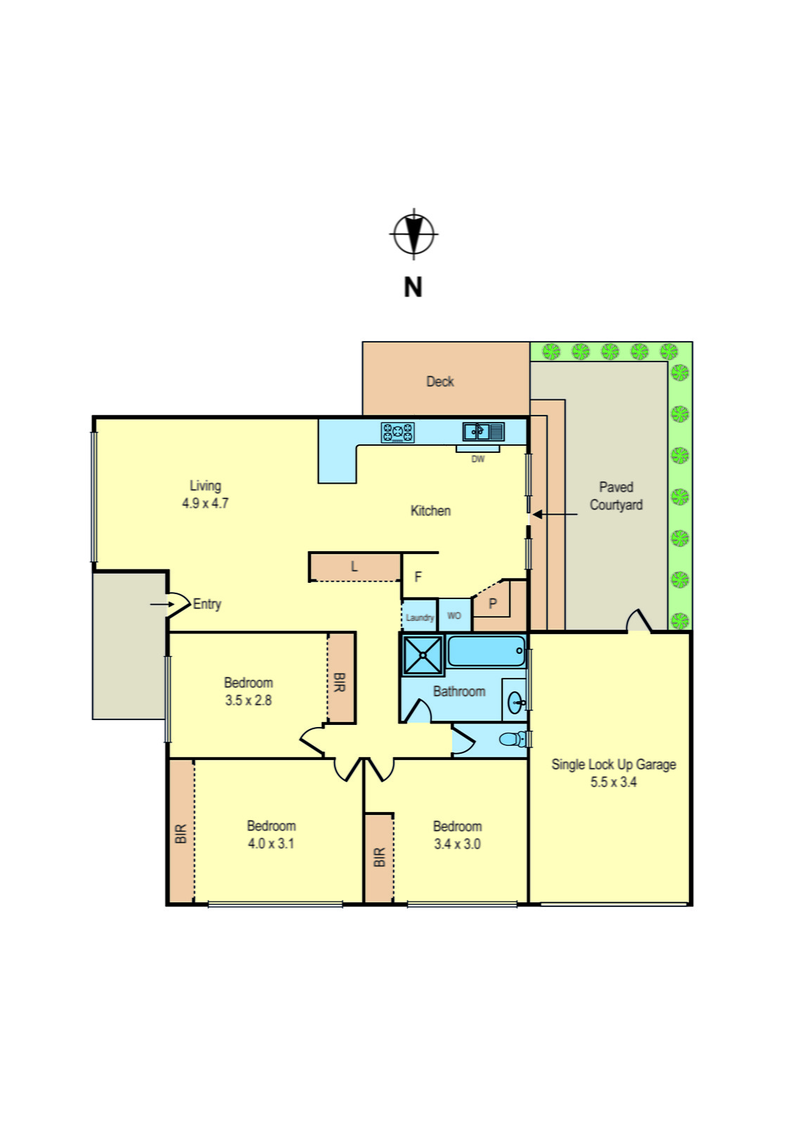 10/6 Karrakatta Street, Black Rock VIC 3193 - Floorplan