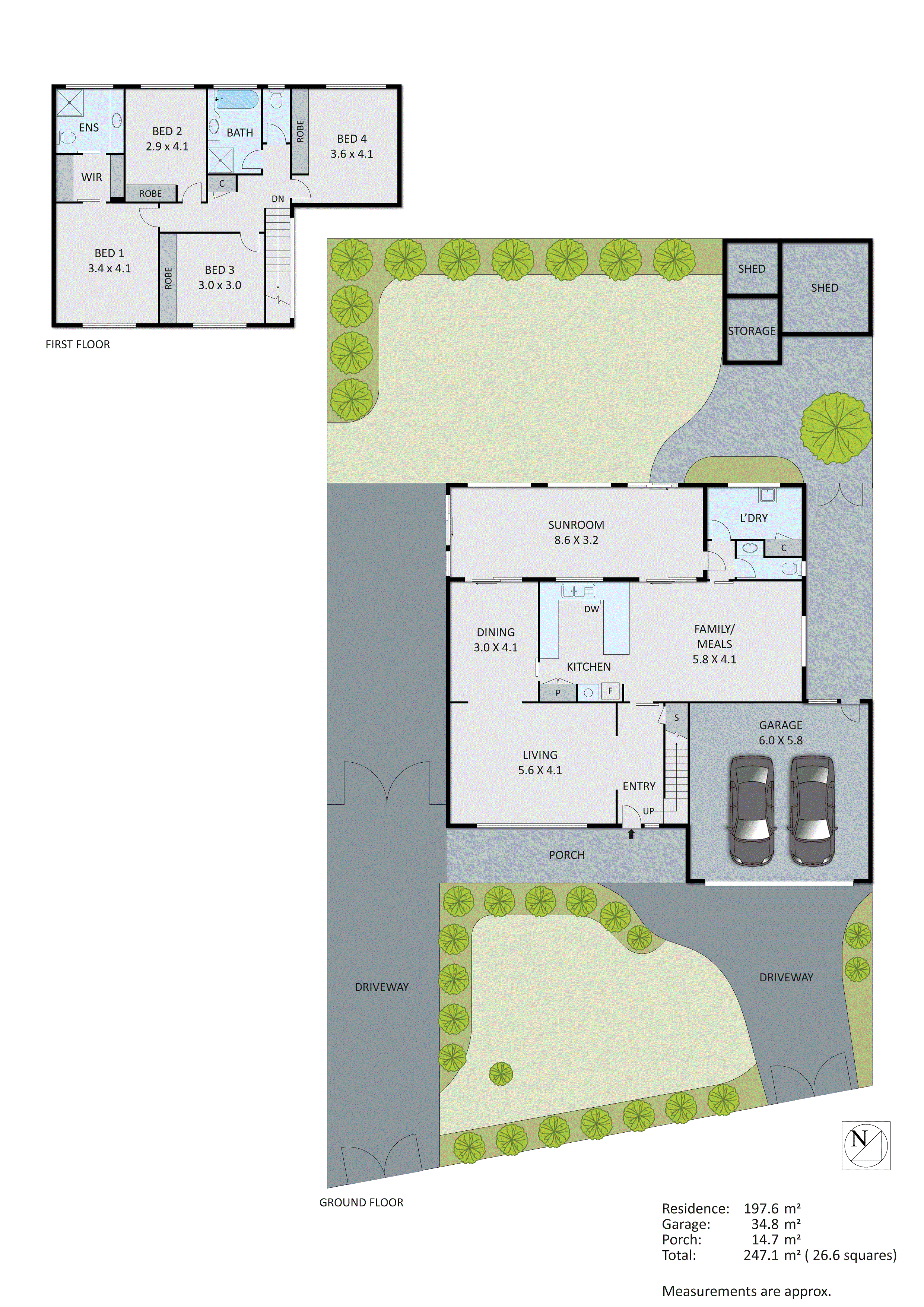 106 Kearney Drive, Aspendale Gardens VIC 3195 - Floorplan