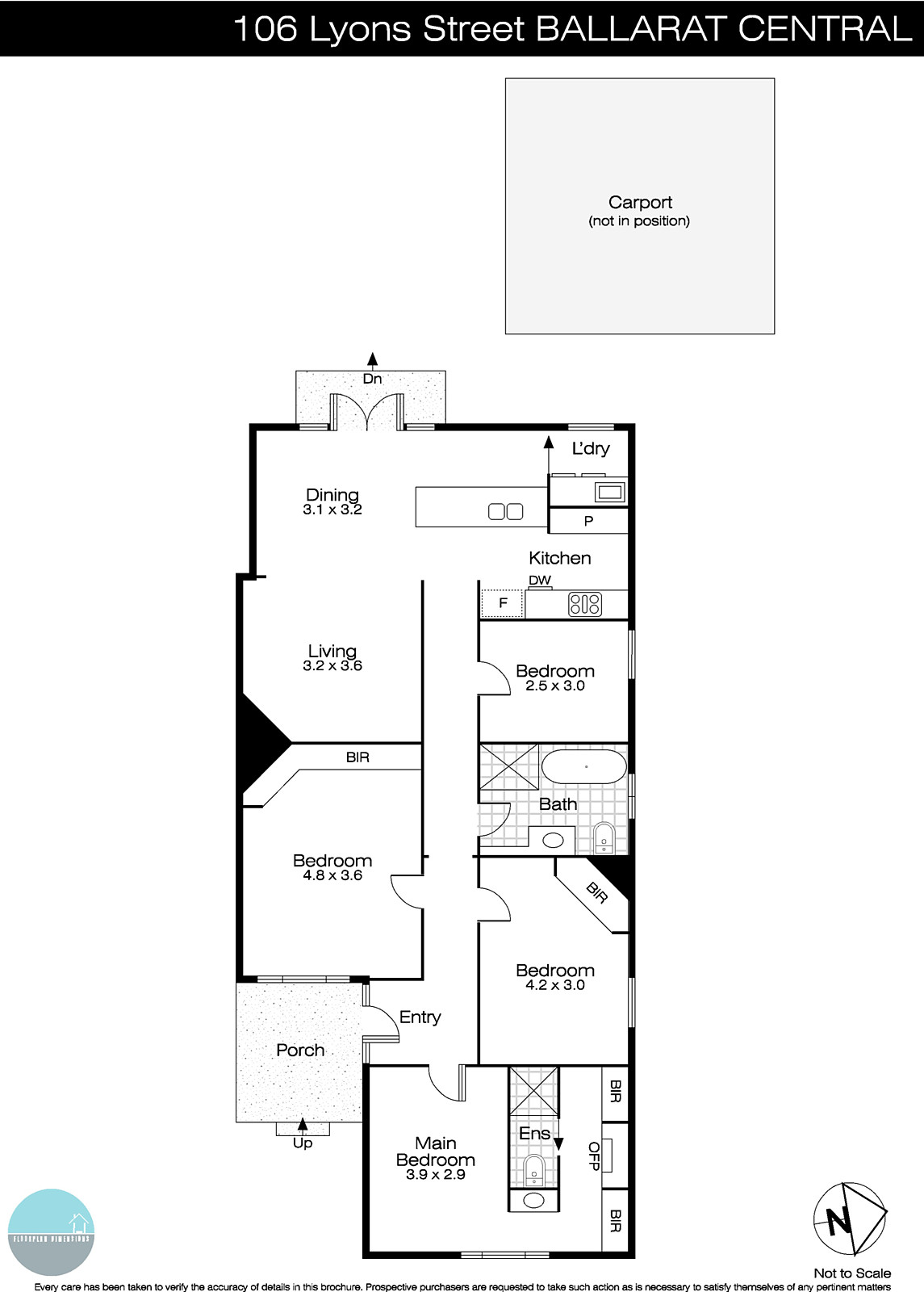 106 Lyons Street South, Ballarat Central VIC 3350 - Floorplan