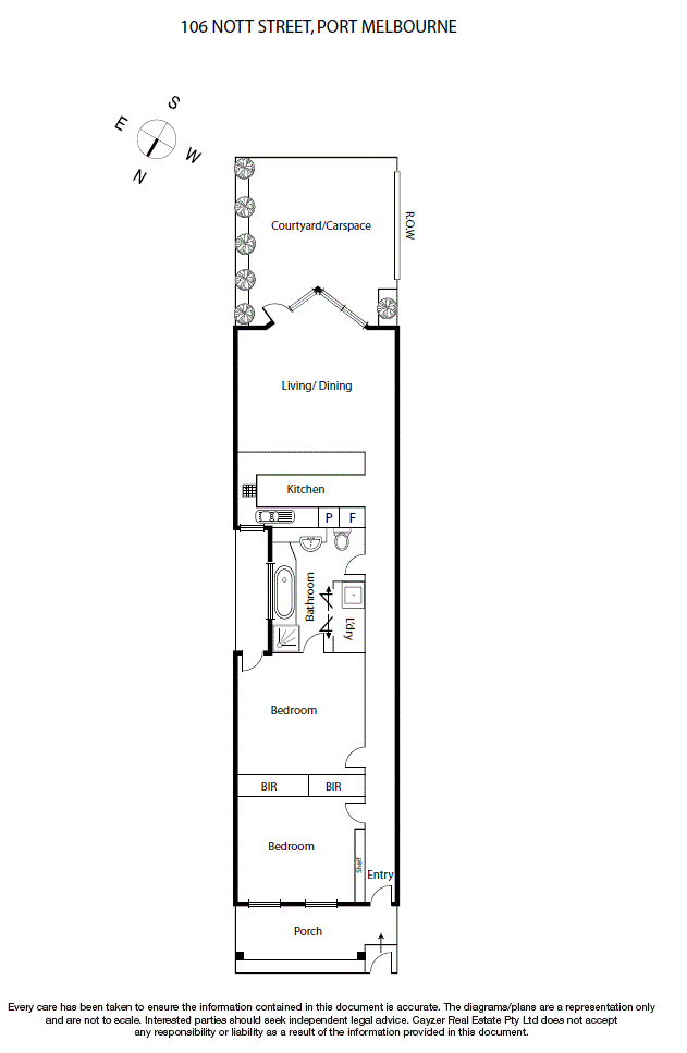 106 Nott Street, PORT MELBOURNE VIC 3207 - Floorplan
