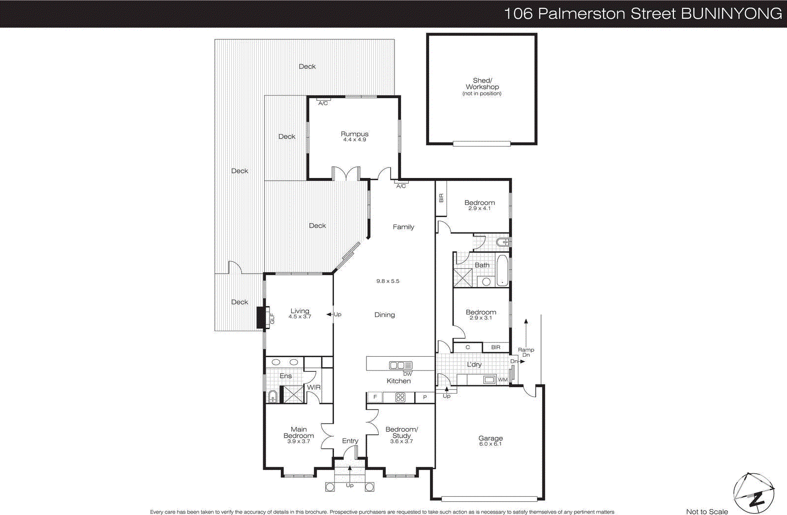 106 Palmerston Street, Buninyong VIC 3357 - Floorplan