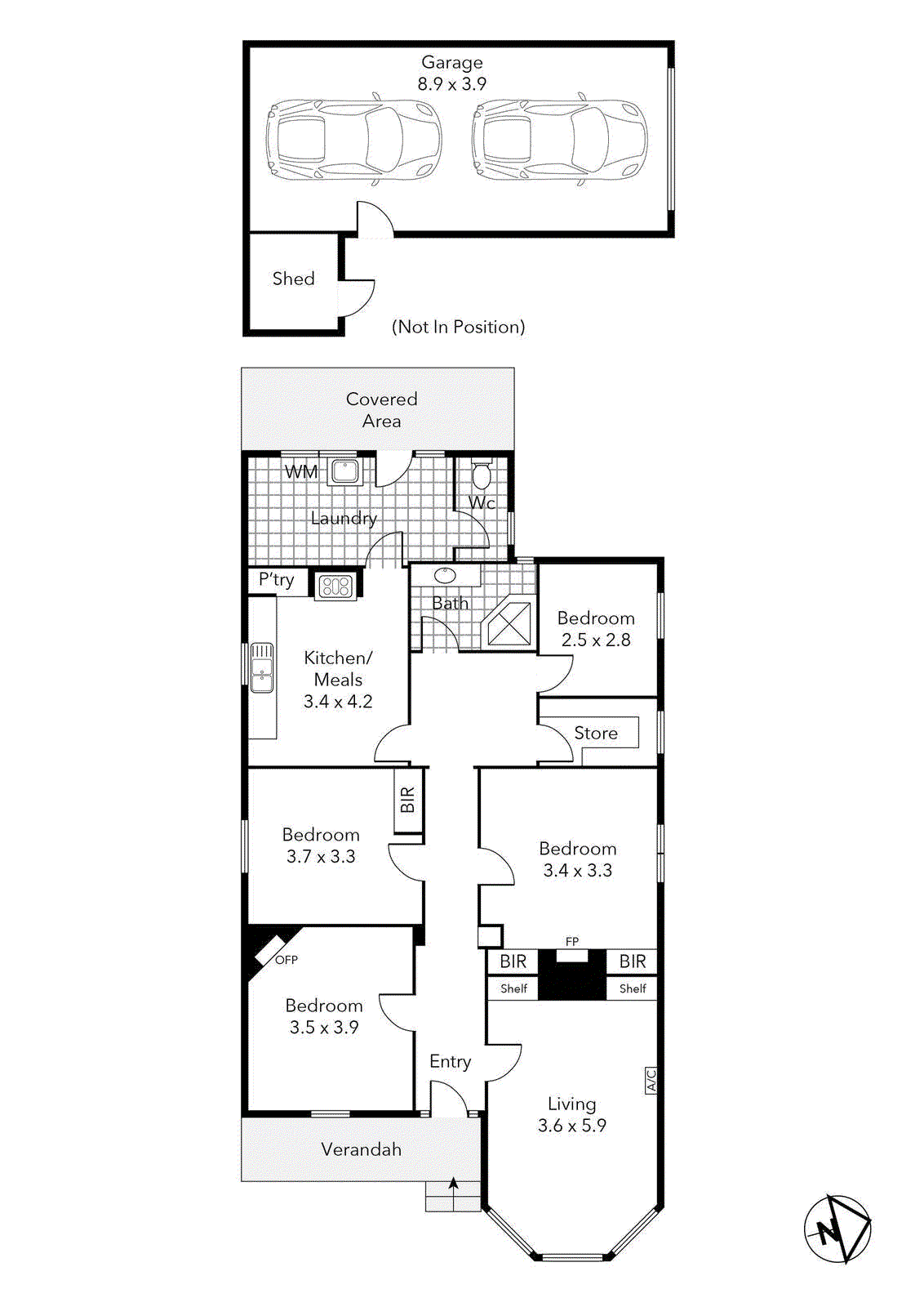 106 Ripon St S, Ballarat Central VIC 3350 - Floorplan