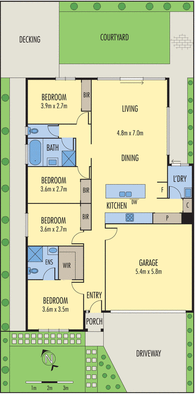 106 Warralily Boulevard, Armstrong Creek VIC 3217 - Floorplan