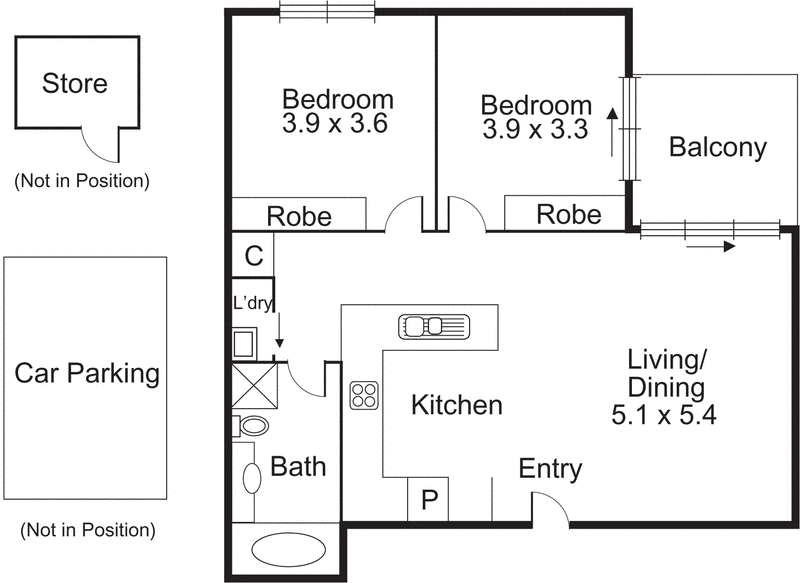 10/60-66 Patterson Road, Bentleigh VIC 3204 - Floorplan