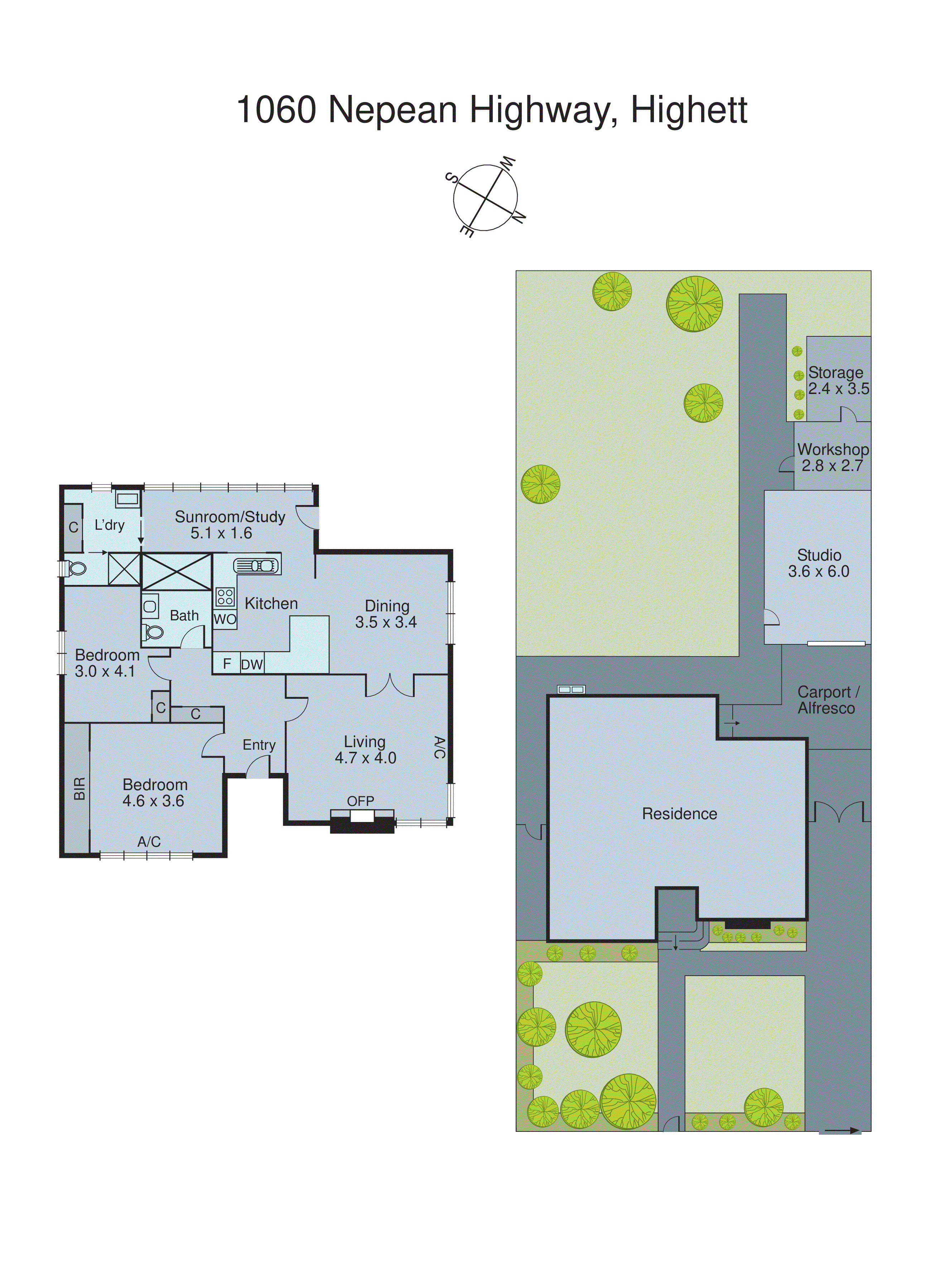 1060 Nepean Highway, Highett VIC 3190 - Floorplan