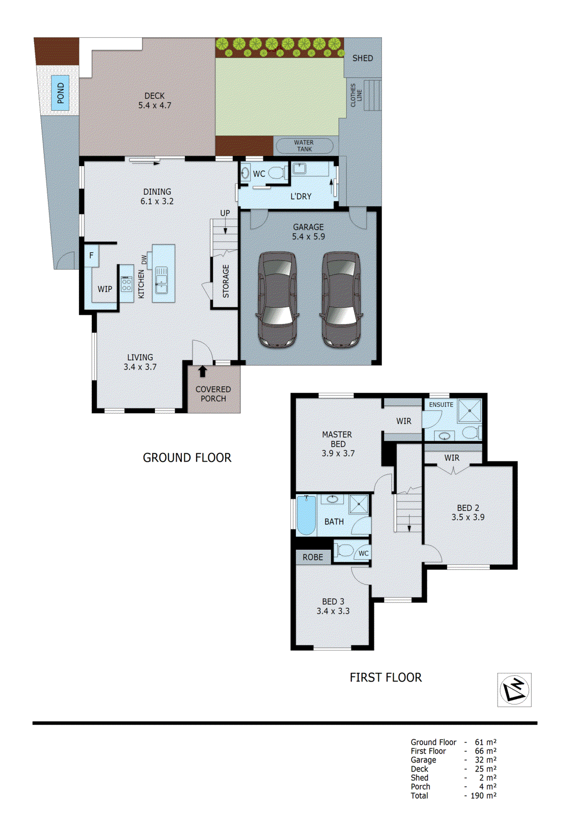 10/61 Centre Dandenong Road, Dingley Village VIC 3172 - Floorplan