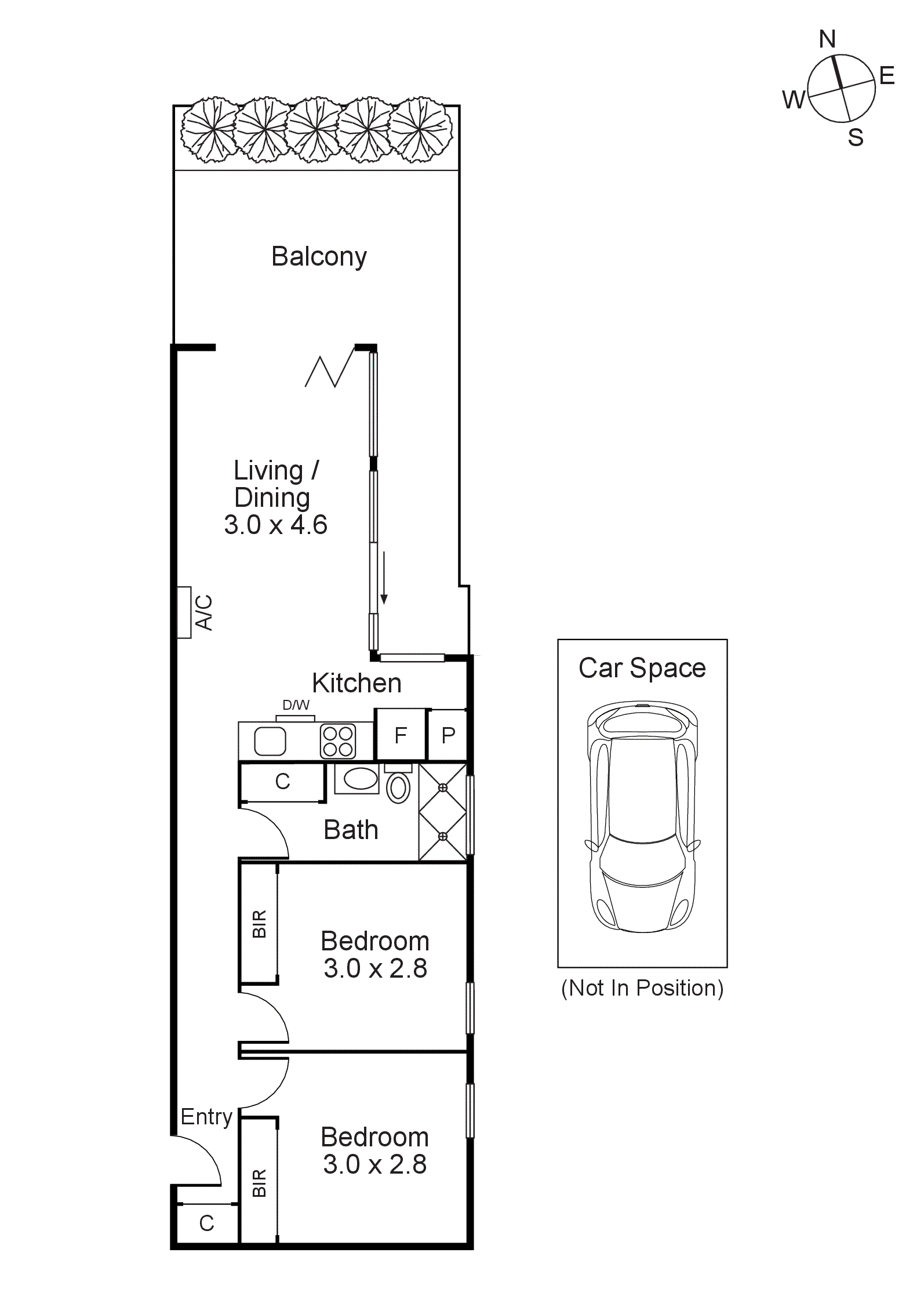 106/1 Mount Street, Prahran VIC 3181 - Floorplan