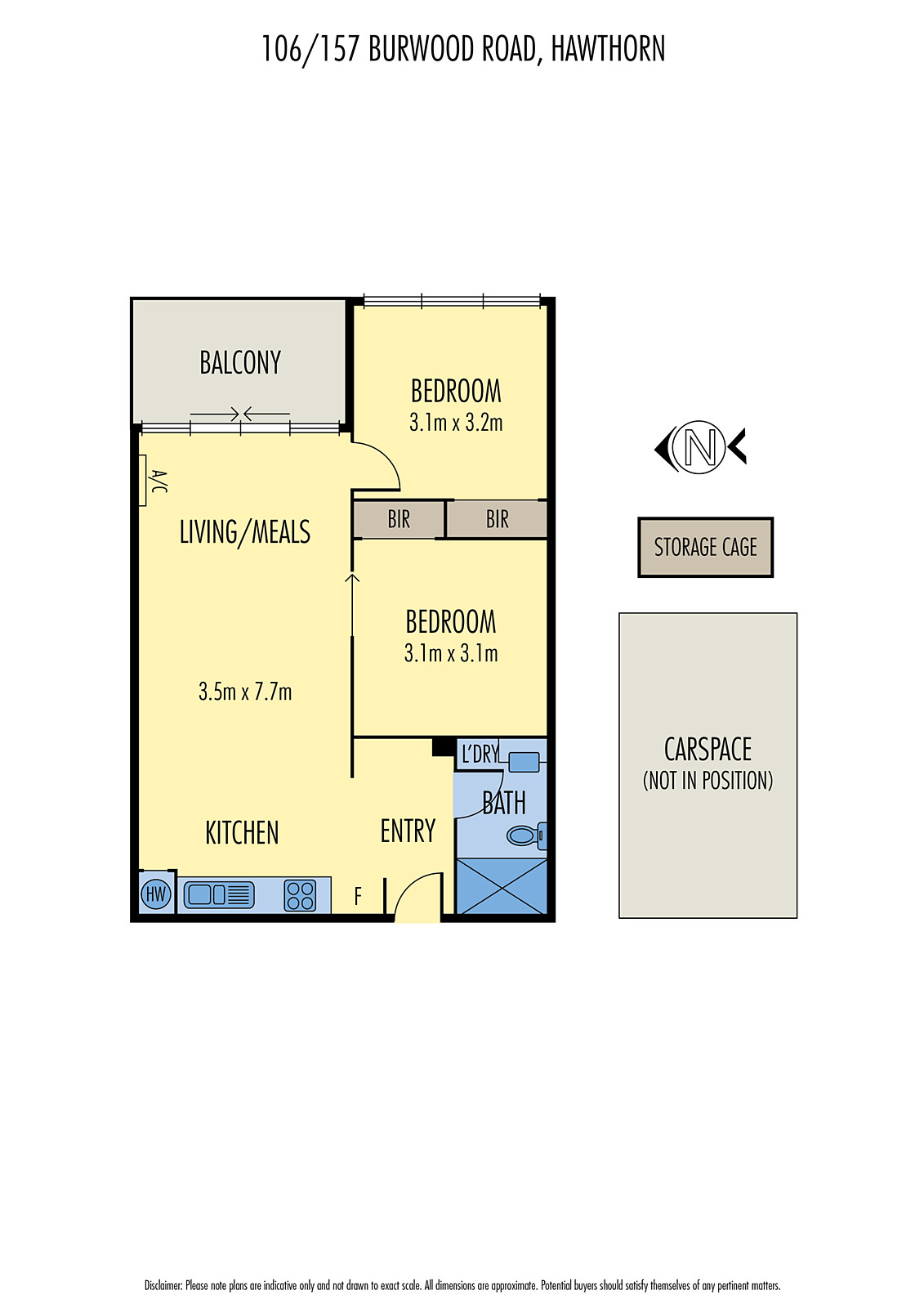 106/157-163 Burwood Road, Hawthorn VIC 3122 - Floorplan