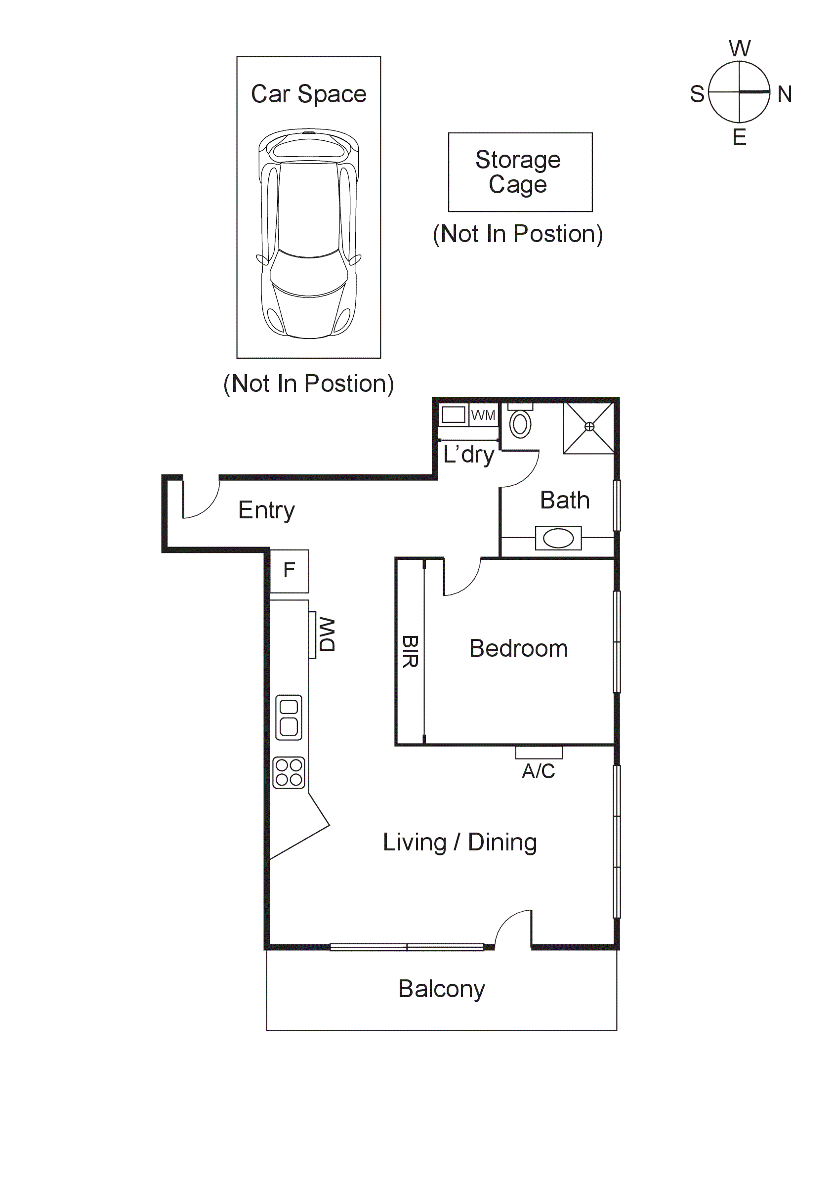 106/2 Ulupna Road, Ormond VIC 3204 - Floorplan