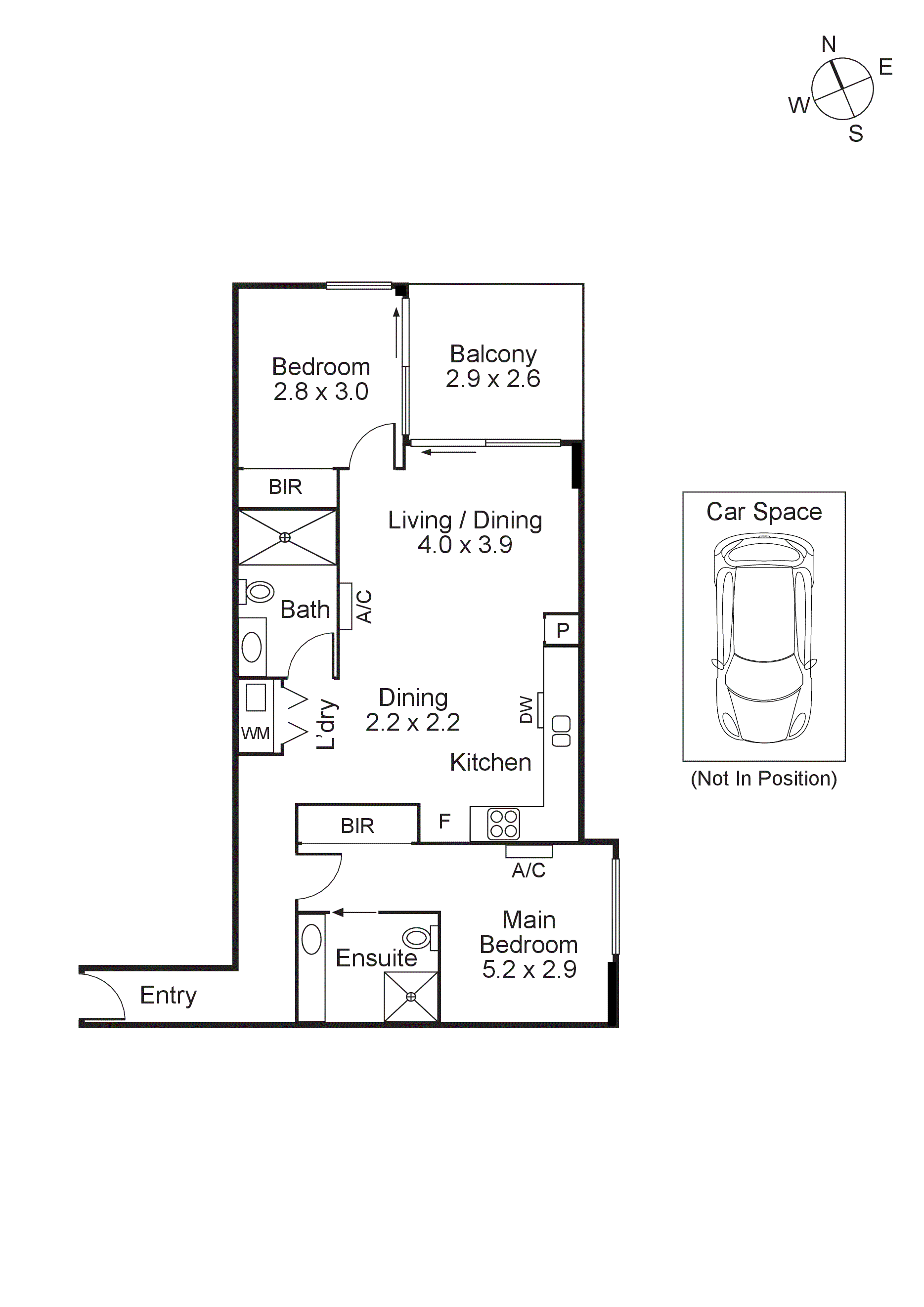 106/22 Bent Street, Bentleigh VIC 3204 - Floorplan