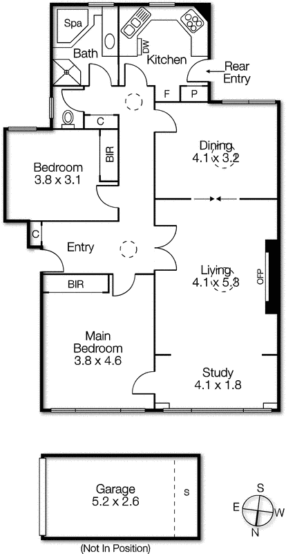 10/628 St Kilda Road, Melbourne VIC 3000 - Floorplan