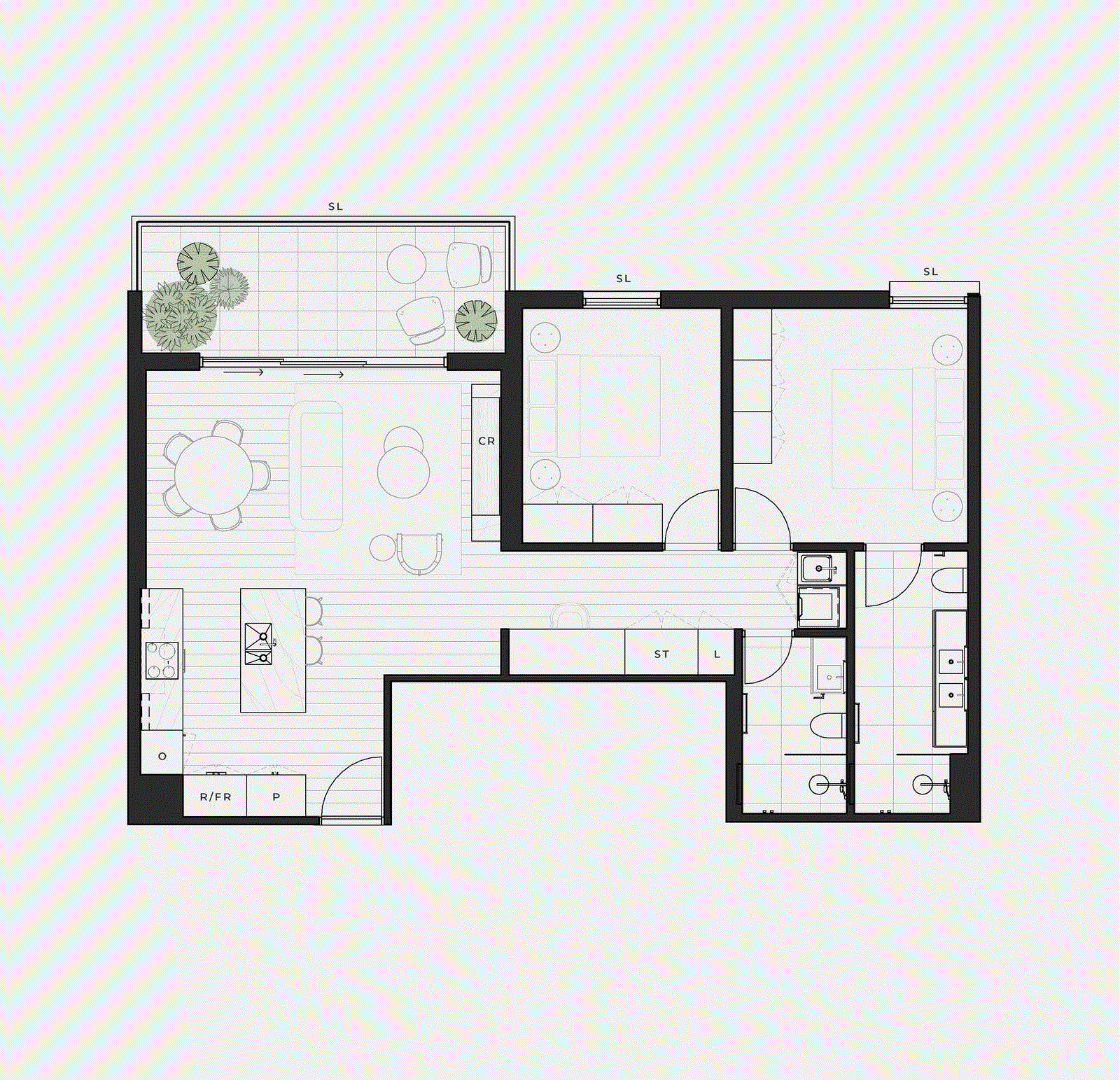 106/30-32 Rooding Street, Brighton VIC 3186 - Floorplan