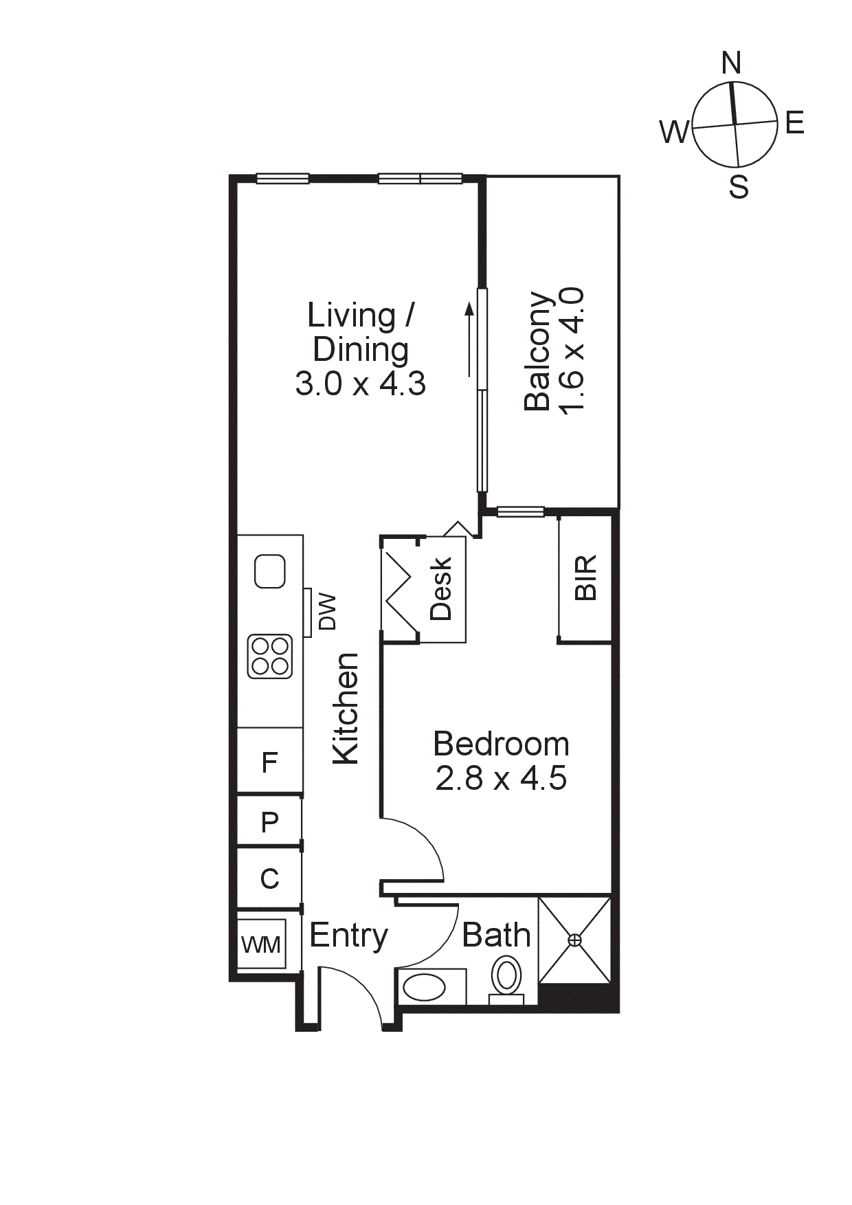 106/35 Wilson Street, South Yarra VIC 3141 - Floorplan
