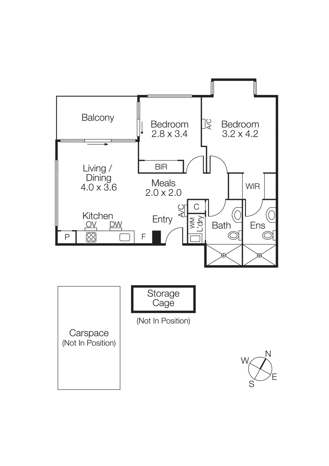 106/4 Fernhill Road, Sandringham VIC 3191 - Floorplan