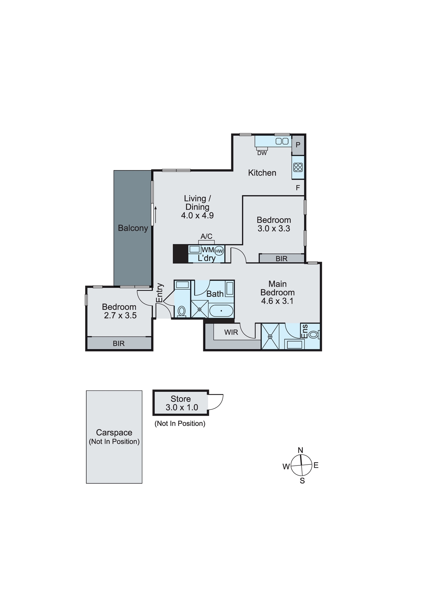 106/415 Highbury Road, BURWOOD VIC 3125 - Floorplan