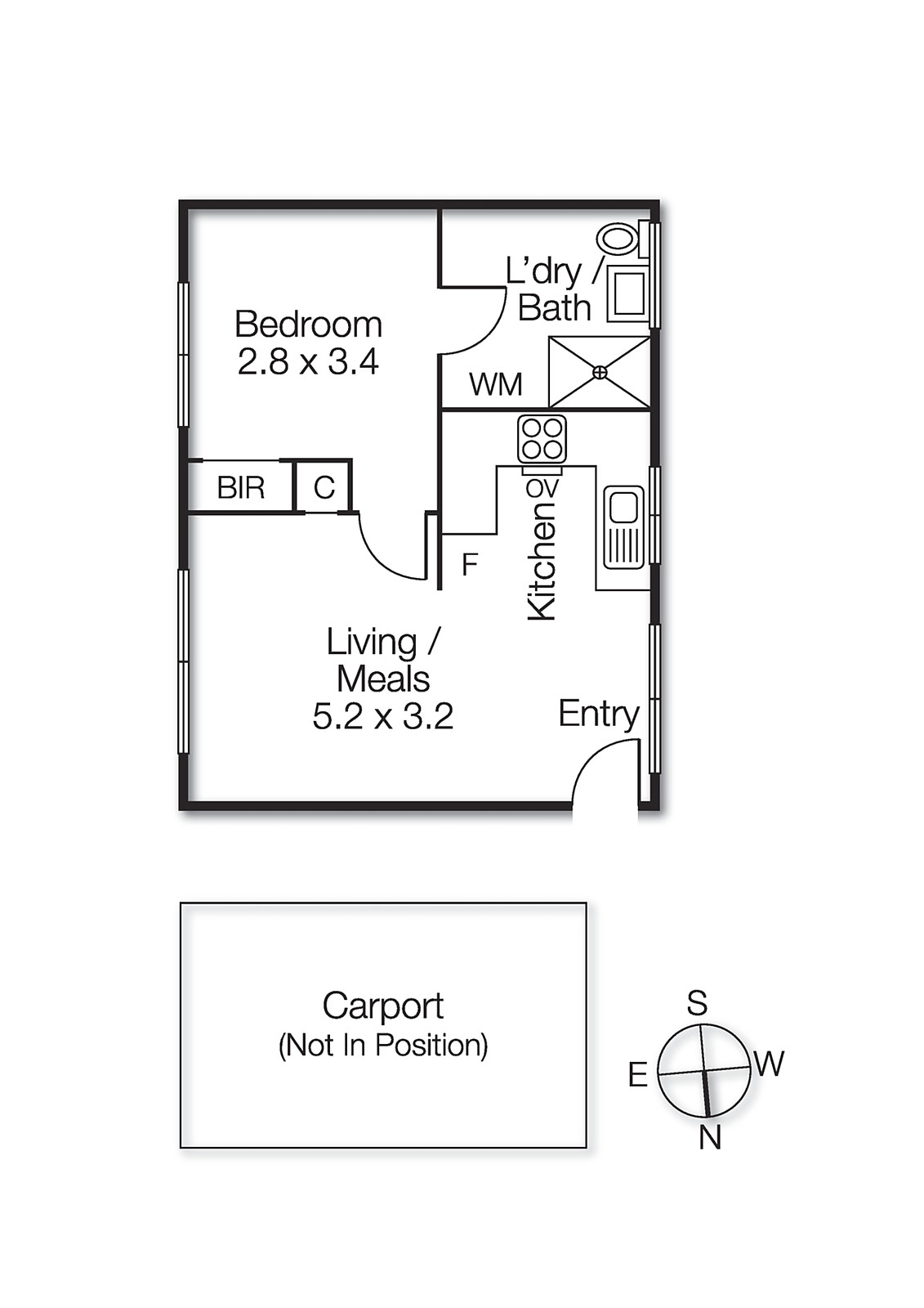 10/65 Ormond Road, Elwood VIC 3184 - Floorplan