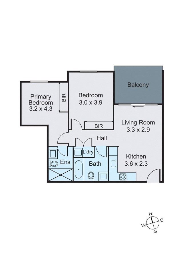 106/6 Kokaribb Road, CARNEGIE VIC 3163 - Floorplan