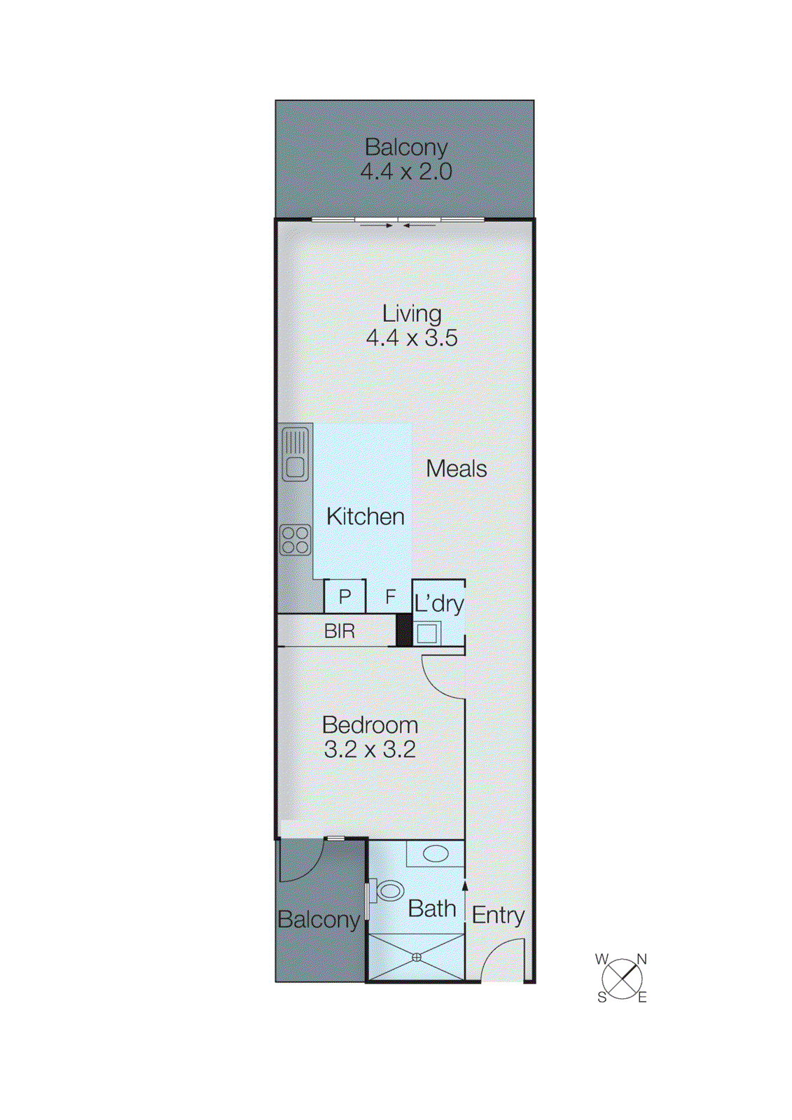 106/6 Morton Avenue, Carnegie VIC 3163 - Floorplan