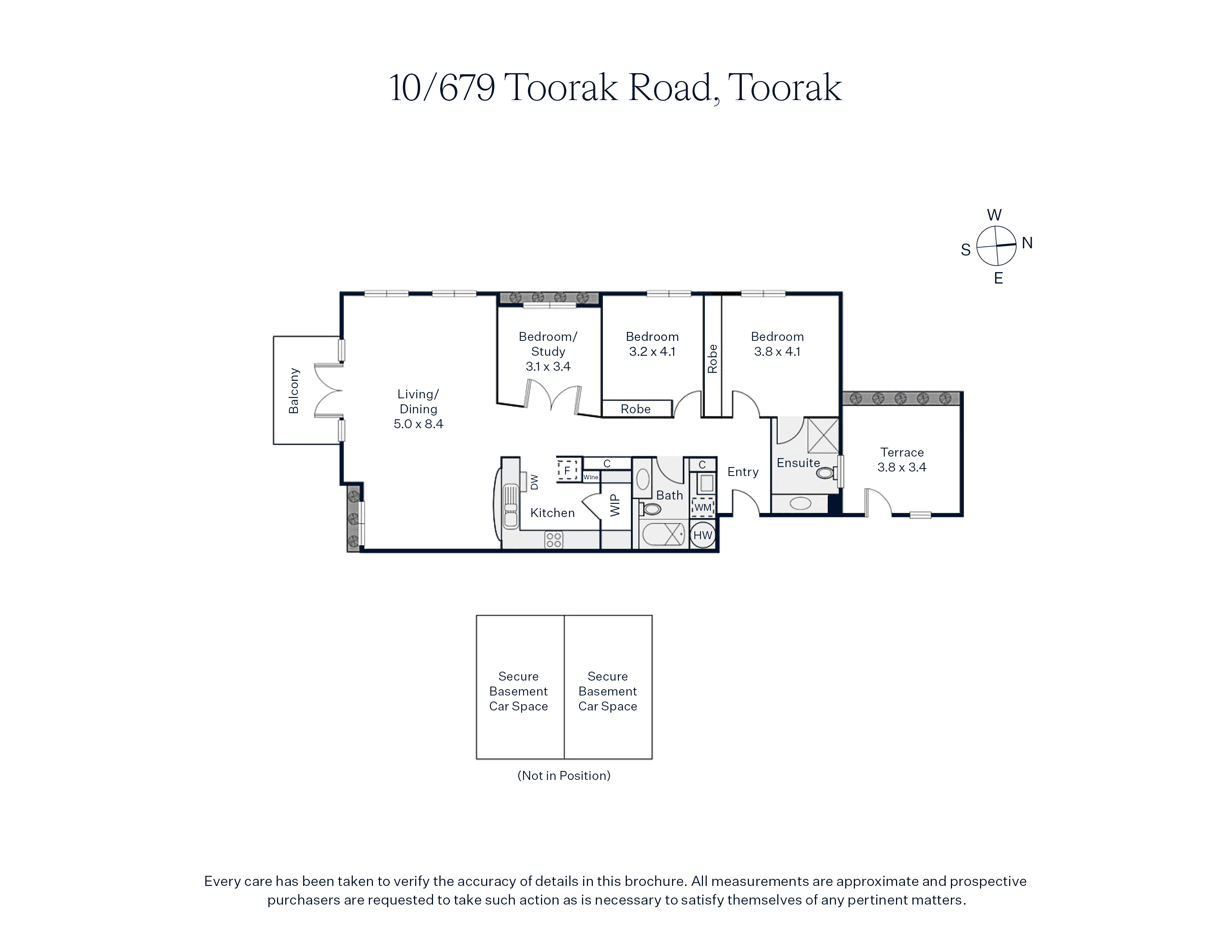 10/679 Toorak Road, Toorak, 3142