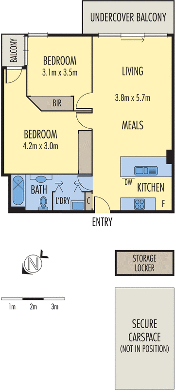 106/88 Kavanagh Street, Southbank VIC 3006 - Floorplan