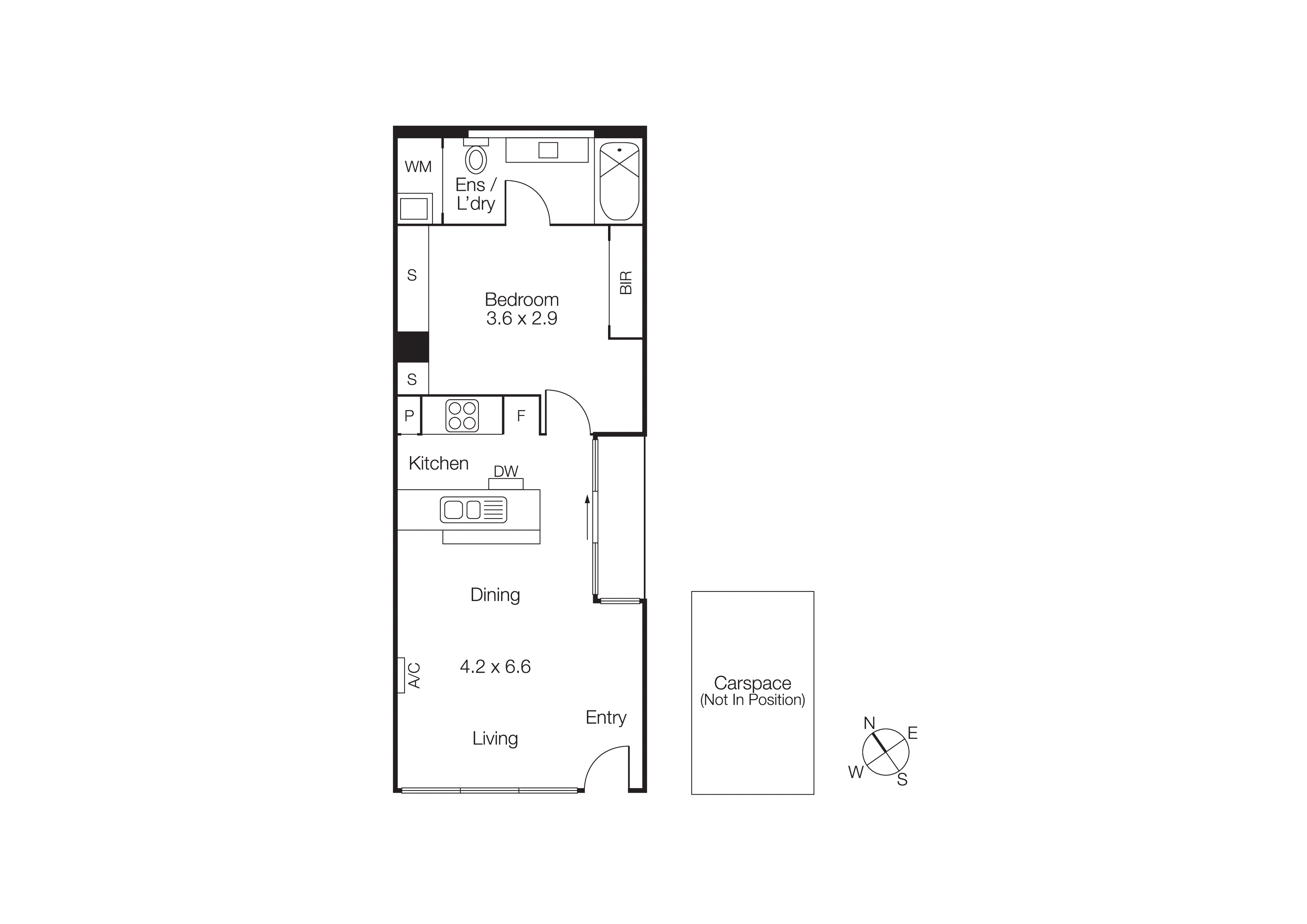 106/91 Dow Street, Port Melbourne VIC 3207 - Floorplan