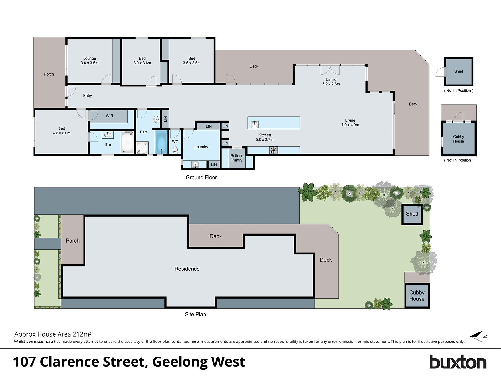 107 Clarence Street, Geelong West VIC 3218 - Floorplan