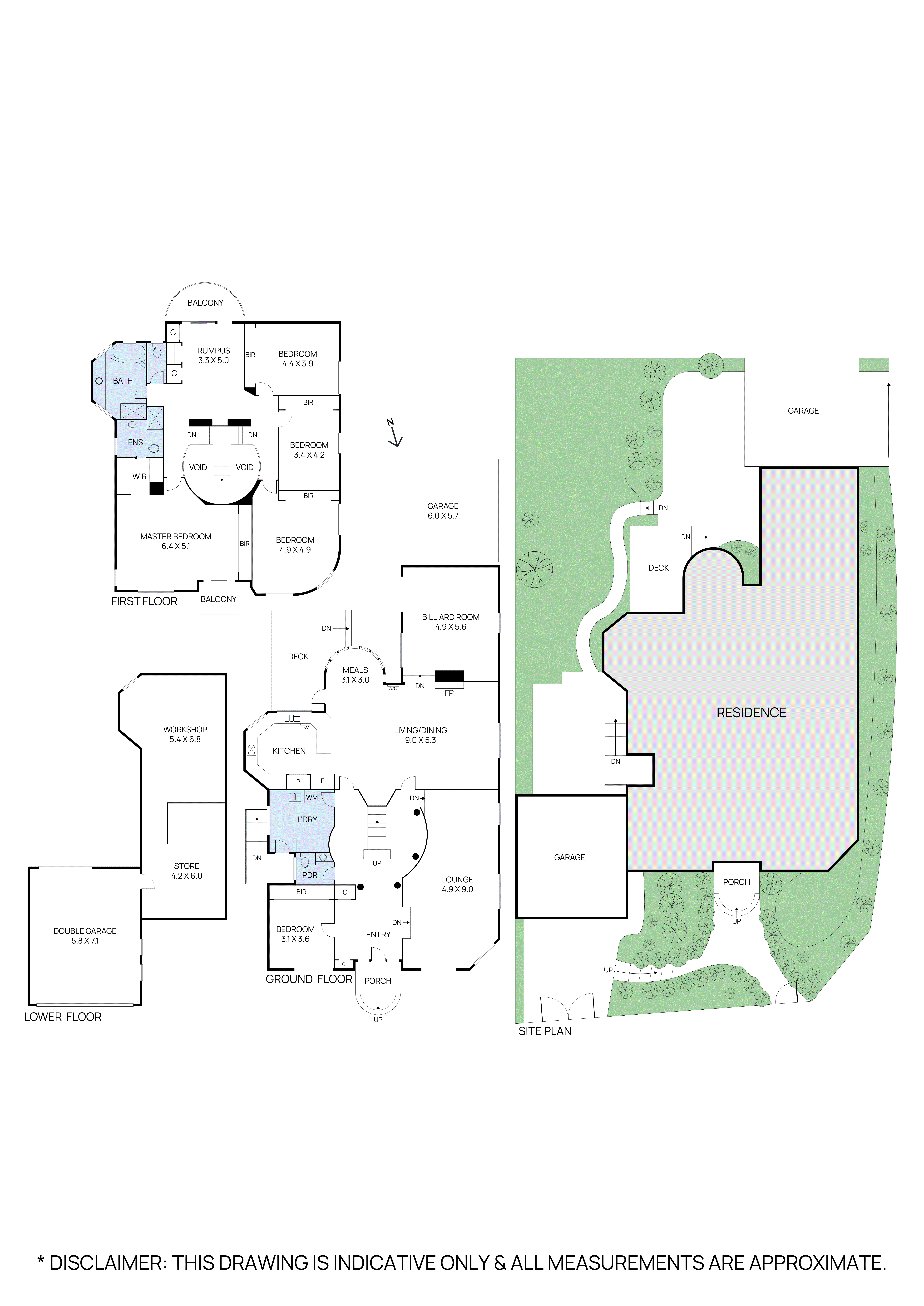 107 Haversham Avenue, Wheelers Hill VIC 3150 - Floorplan