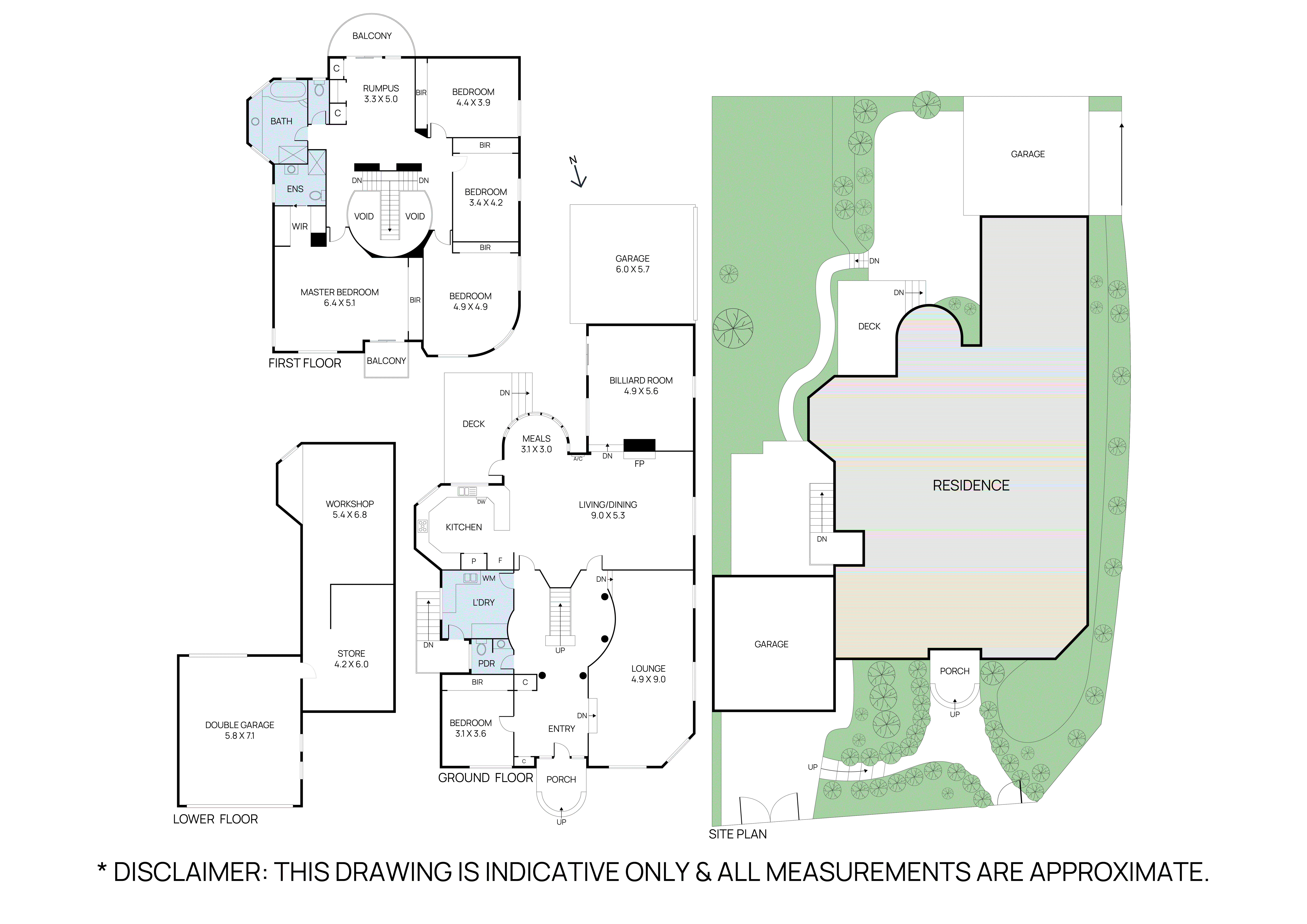 107 Haversham Avenue, Wheelers Hill VIC 3150 - Floorplan
