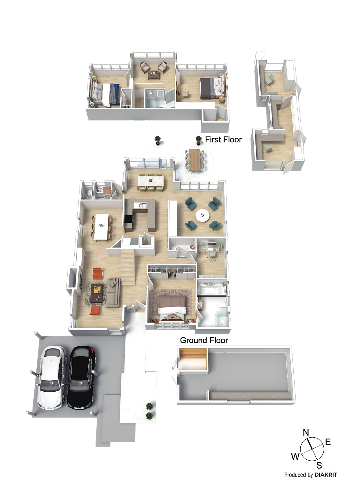 107 Linacre Road, Hampton VIC 3188 - Floorplan