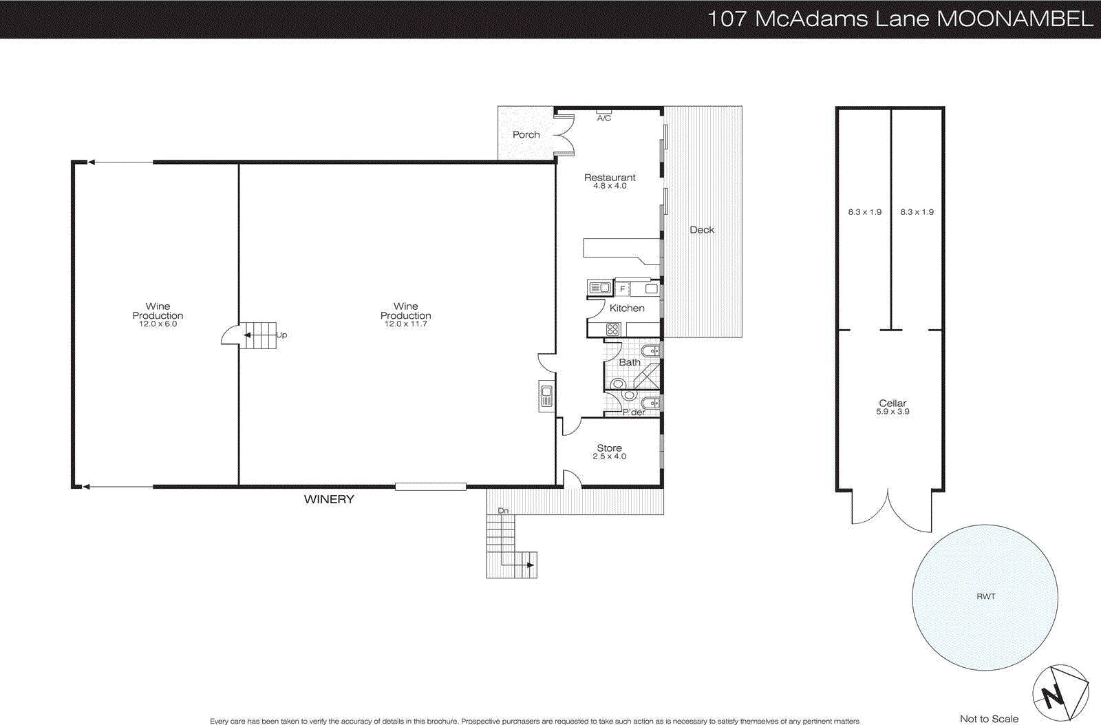 107 McAdams Lane, Moonambel VIC 3478 - Floorplan