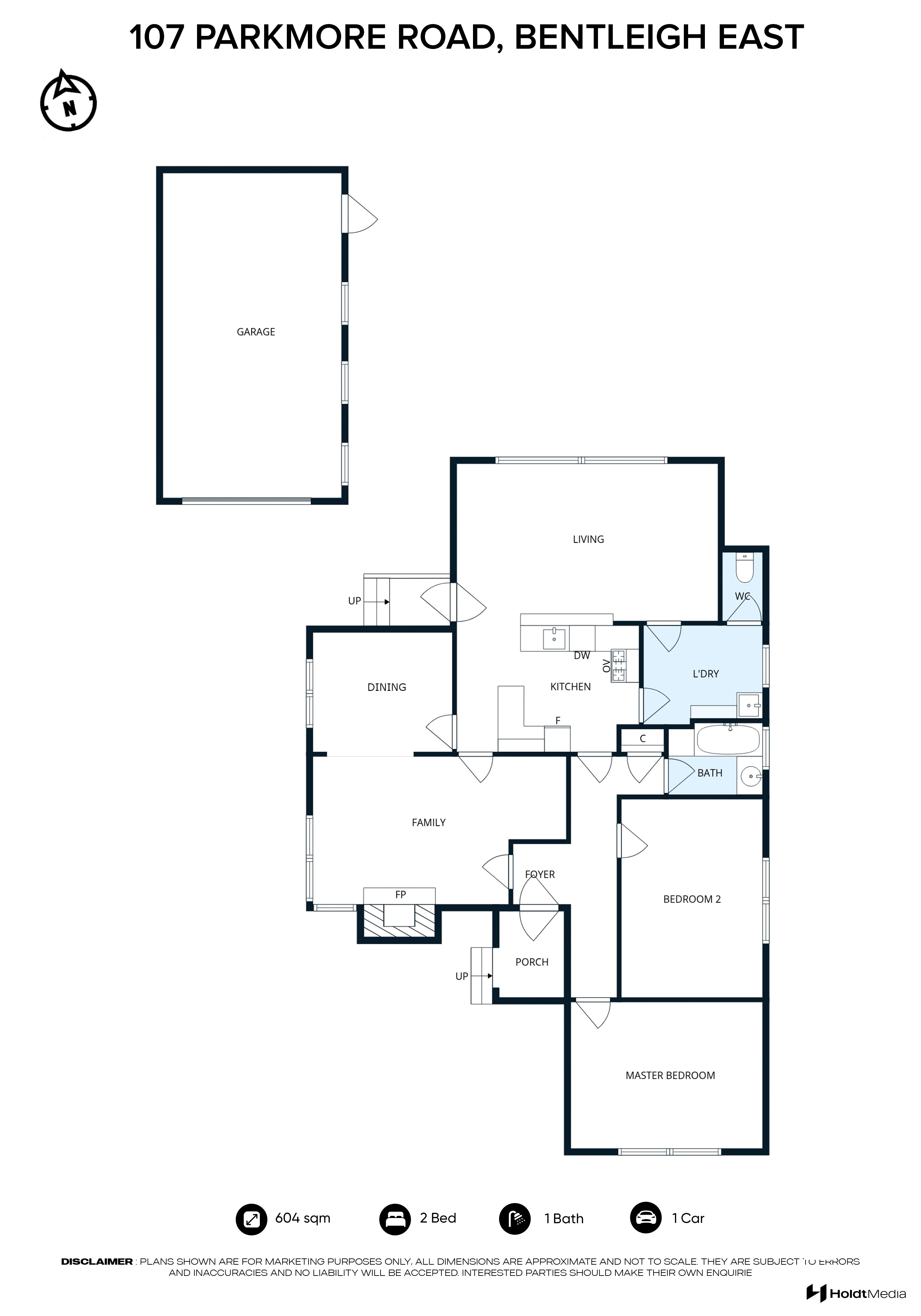 107 Parkmore Road, Bentleigh East VIC 3165 - Floorplan