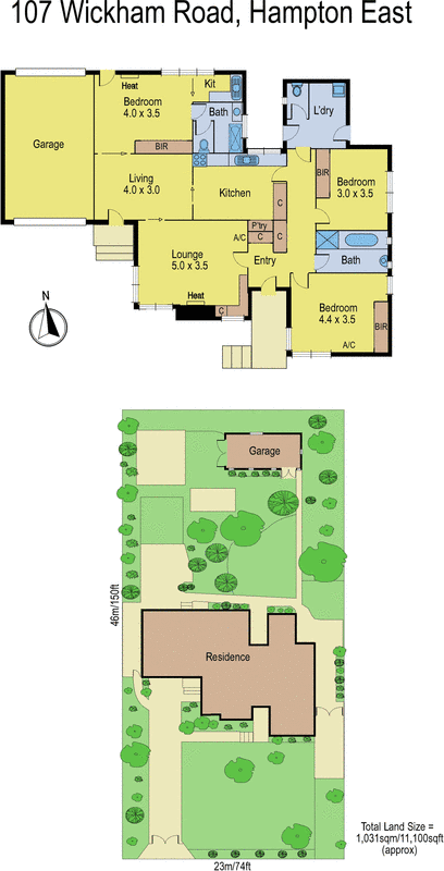 107 Wickham Road, Hampton East VIC 3188 - Floorplan