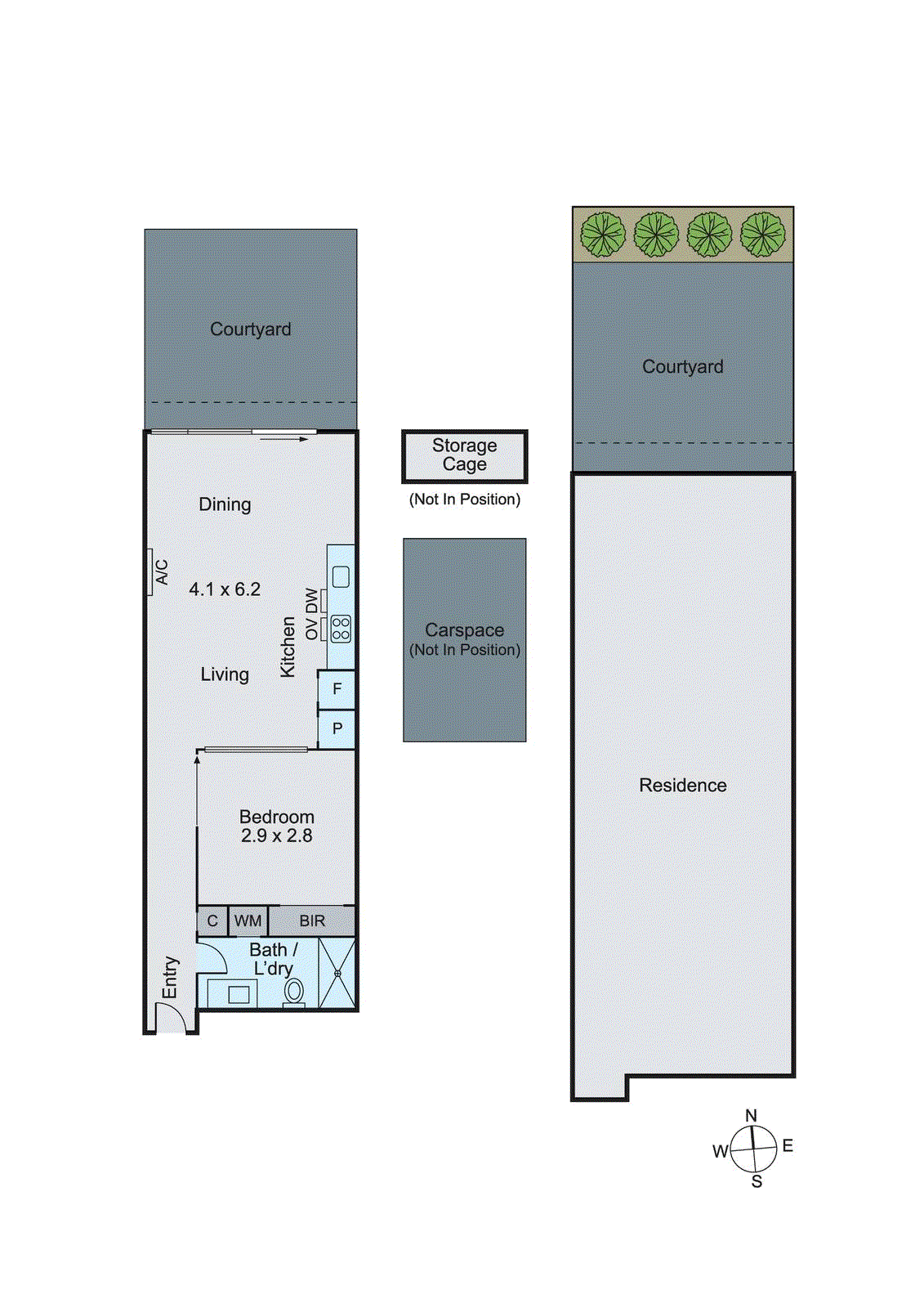 107/1 Mount Street, Prahran VIC 3181 - Floorplan