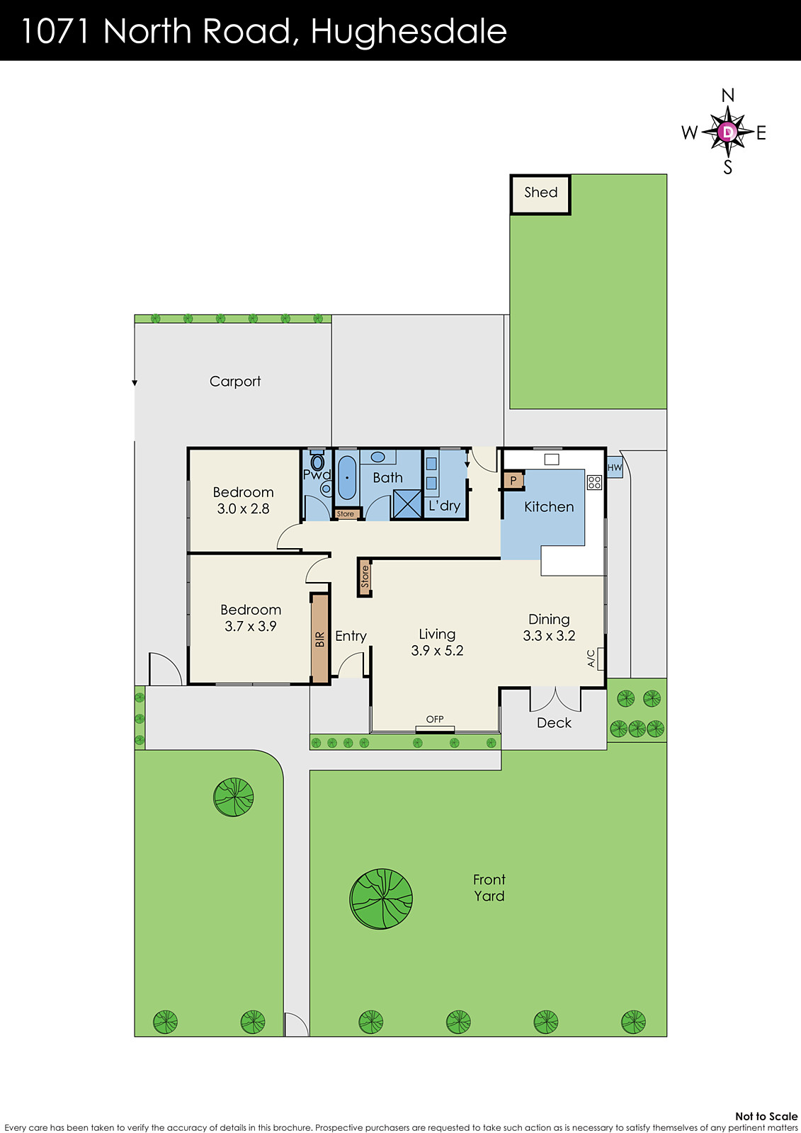 1071 North Road, Hughesdale VIC 3166 - Floorplan