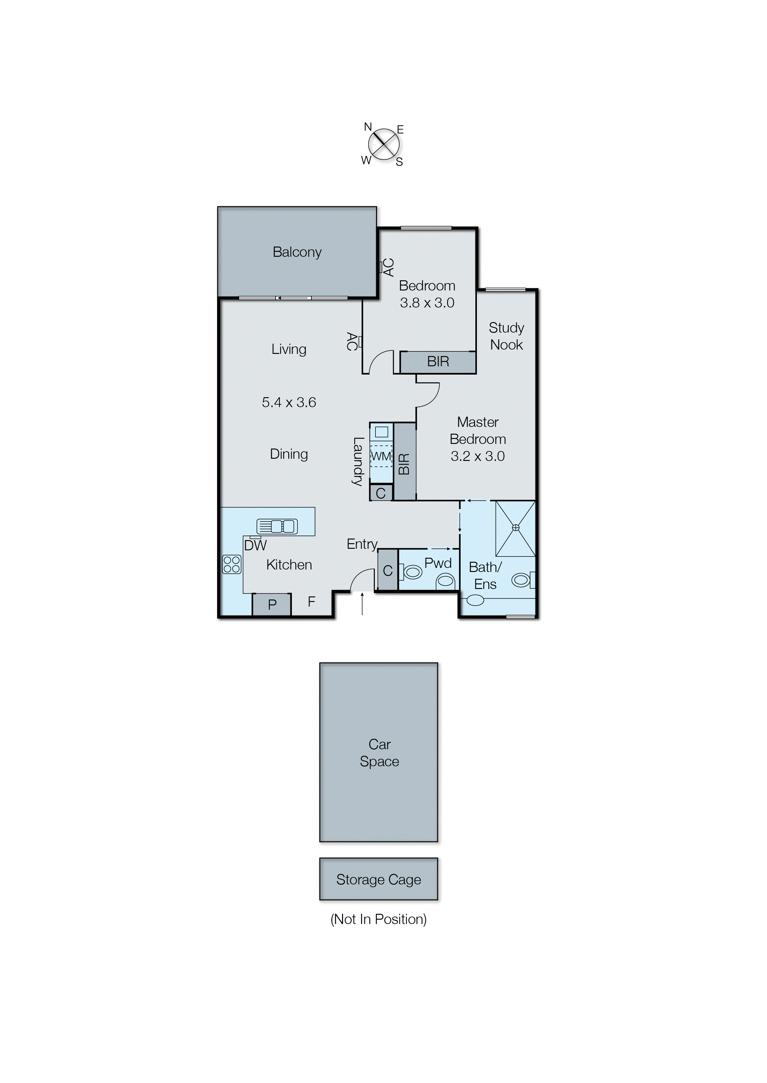 107/119 Mcdonald Street, Mordialloc VIC 3195 - Floorplan