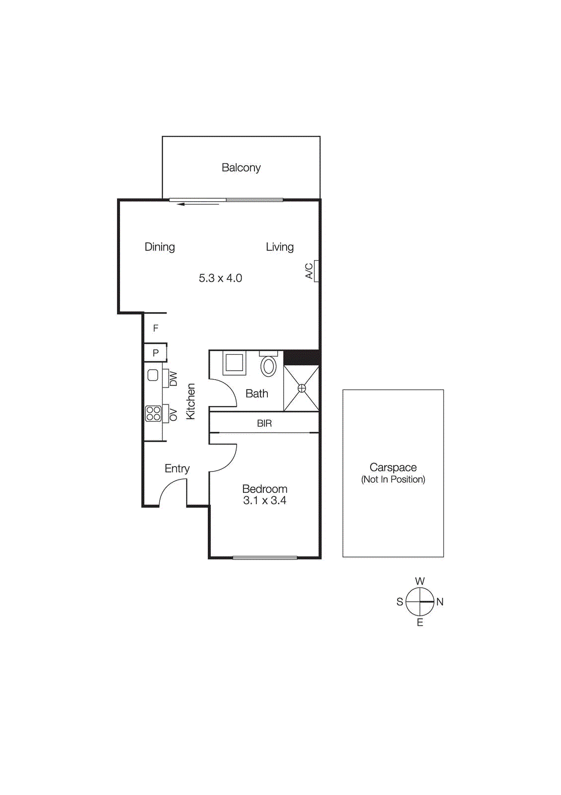 107/160 Hotham Street, St Kilda East VIC 3183 - Floorplan