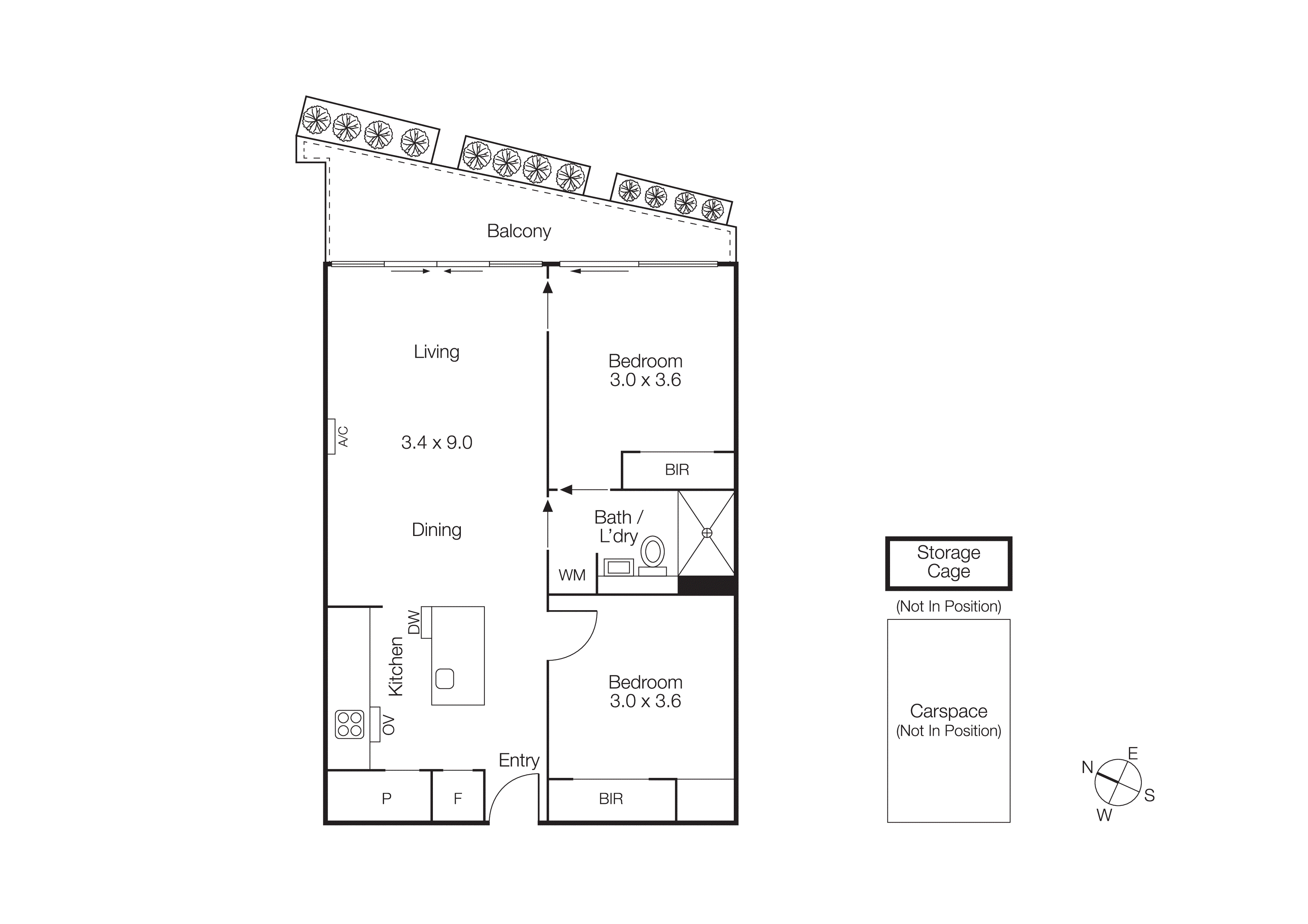 107/17 Gordon Street, Elsternwick VIC 3185 - Floorplan