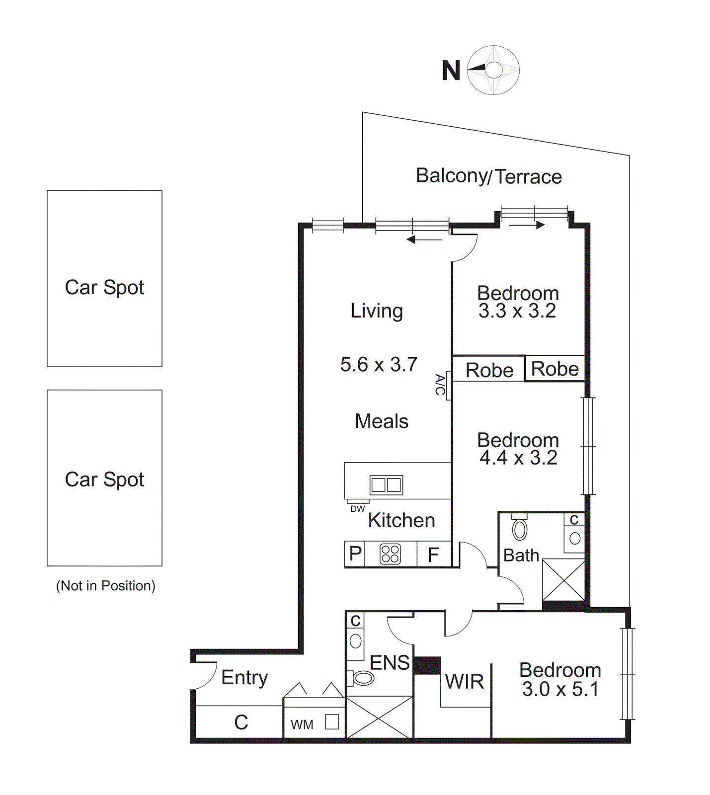 107/22-28 Jersey Parade, Carnegie VIC 3163 - Floorplan