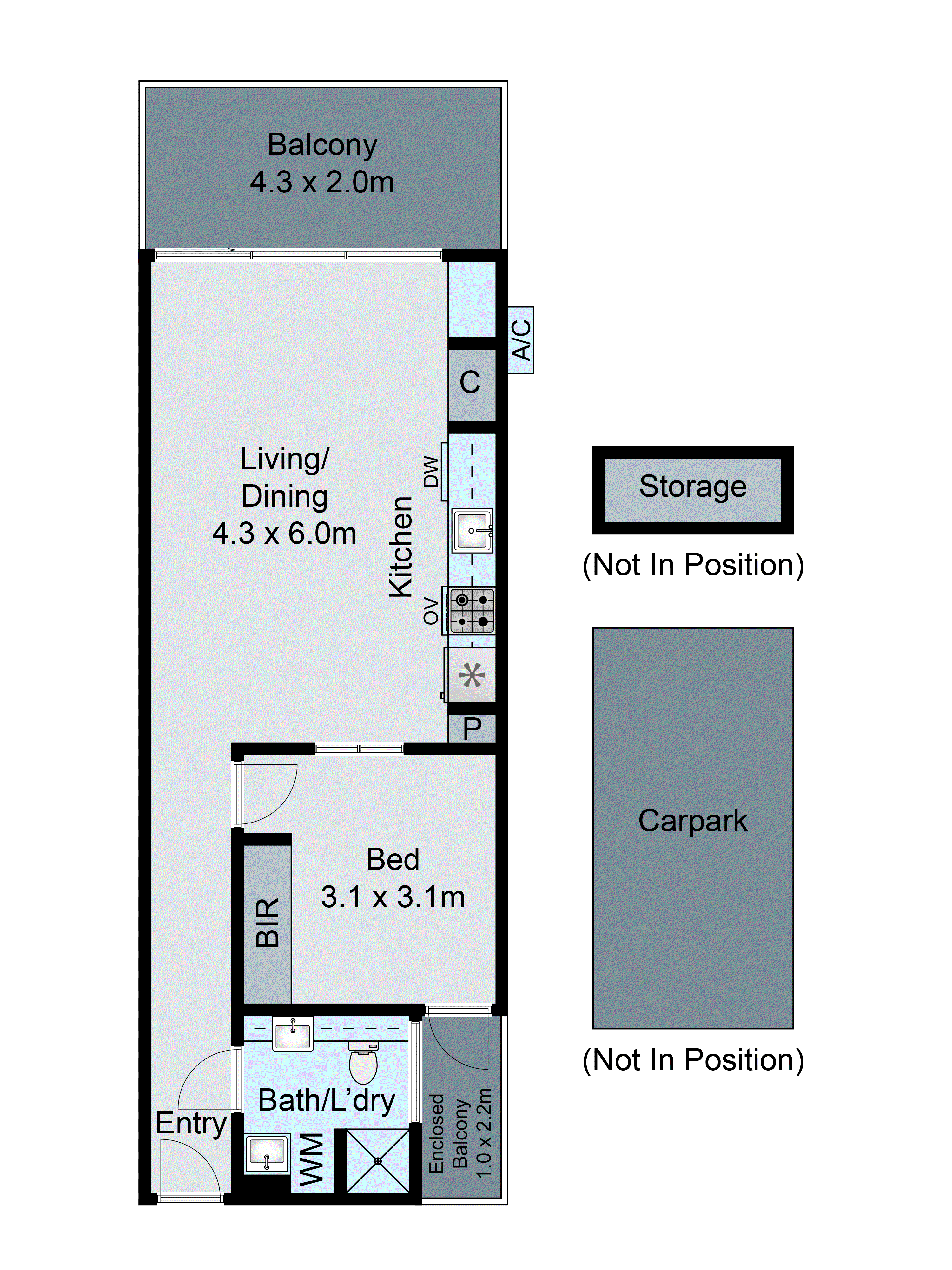 107/24 Becket Avenue, Bentleigh East VIC 3165 - Floorplan