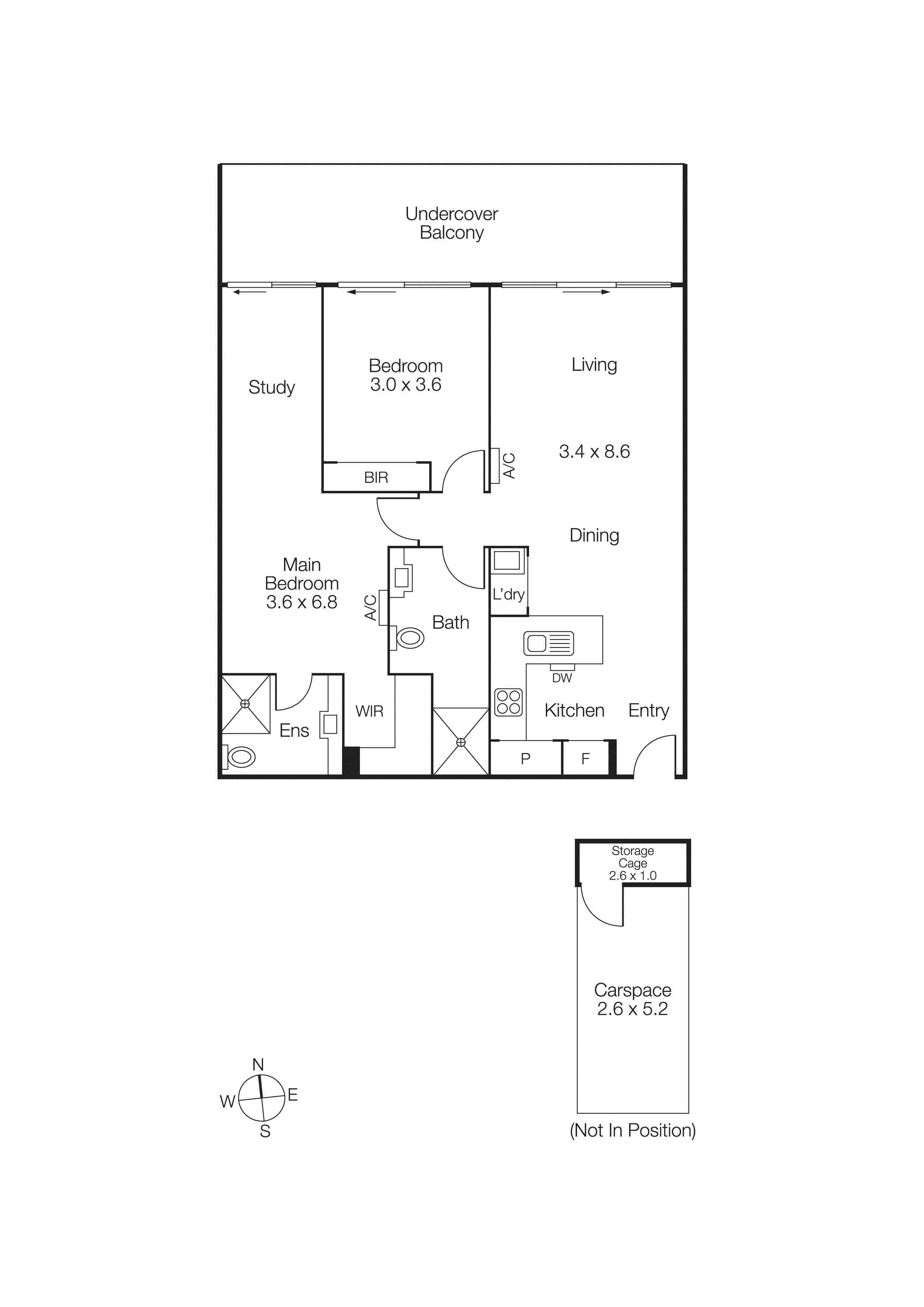 107/30 Garfield Street, Cheltenham VIC 3192 - Floorplan