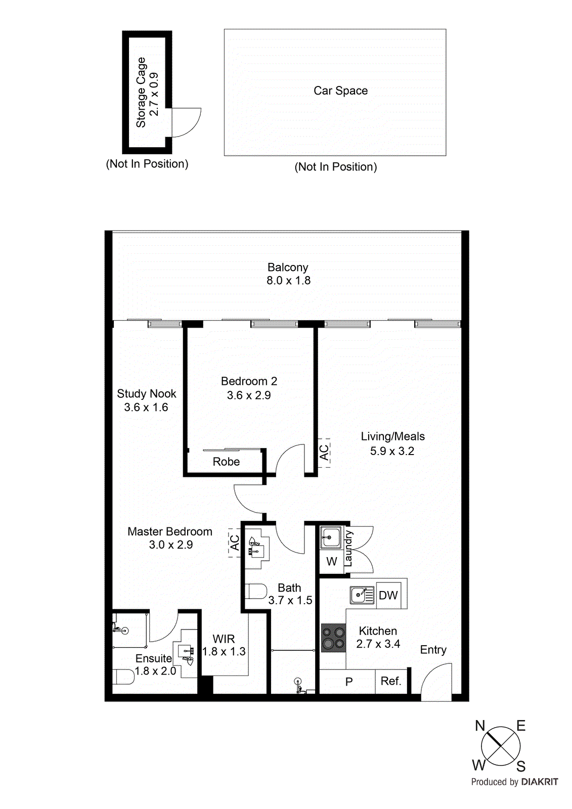 107/30 Garfield Street, Cheltenham VIC 3192 - Floorplan