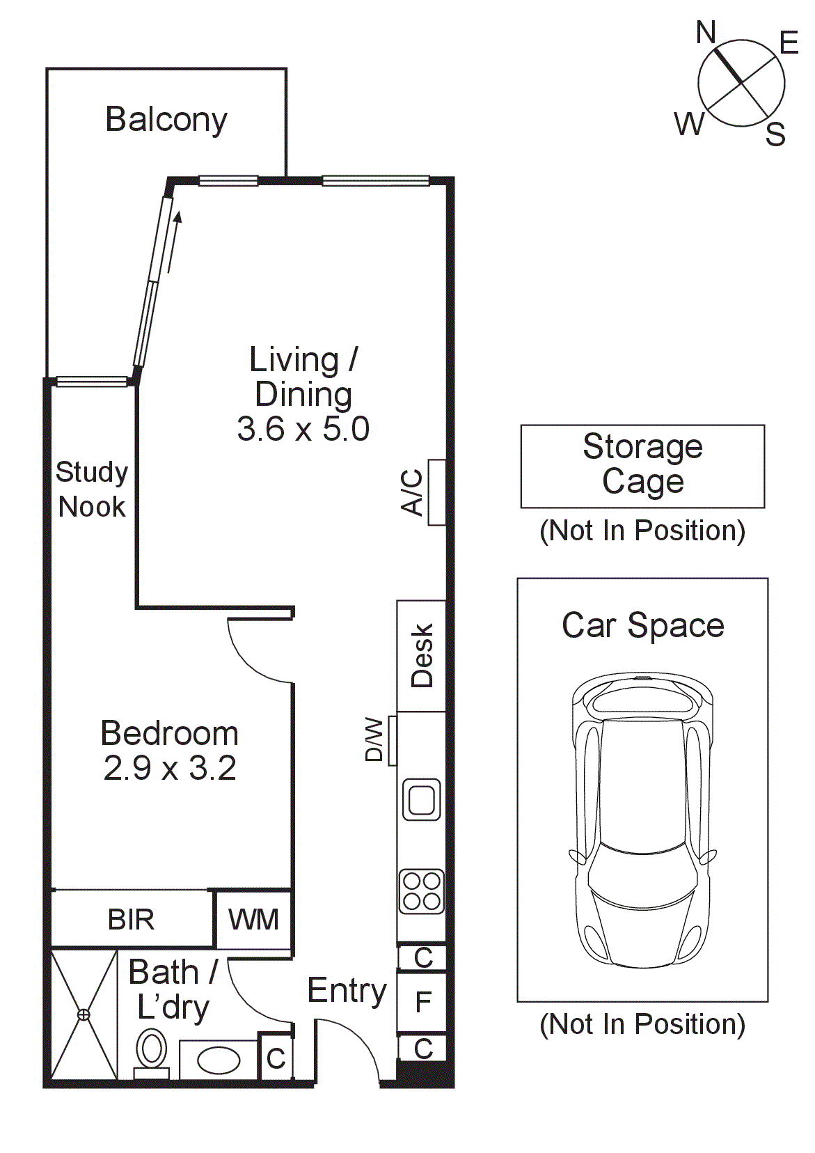107/339 Burnley Street, Richmond VIC 3121 - Floorplan